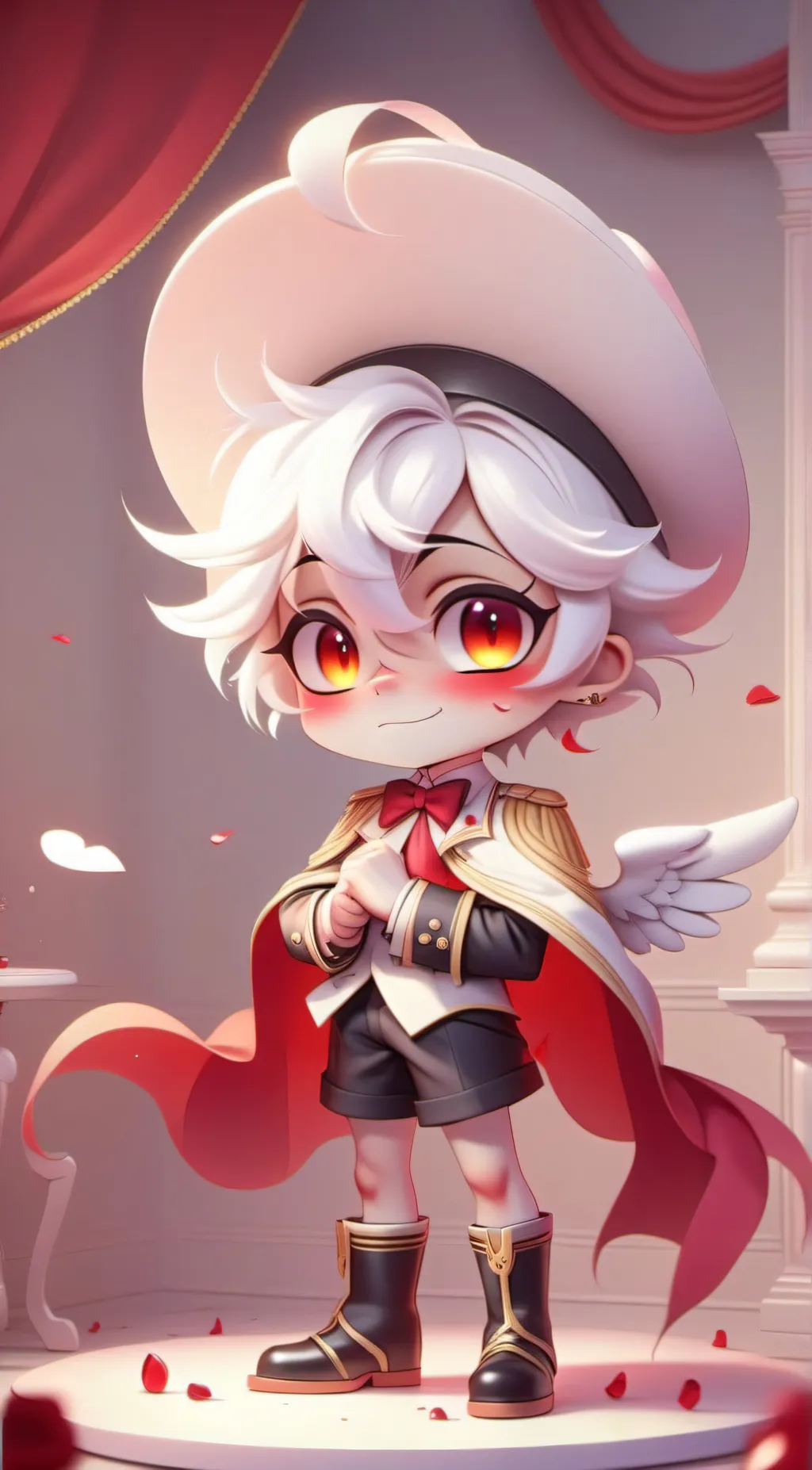 ai character: Angel dust  background