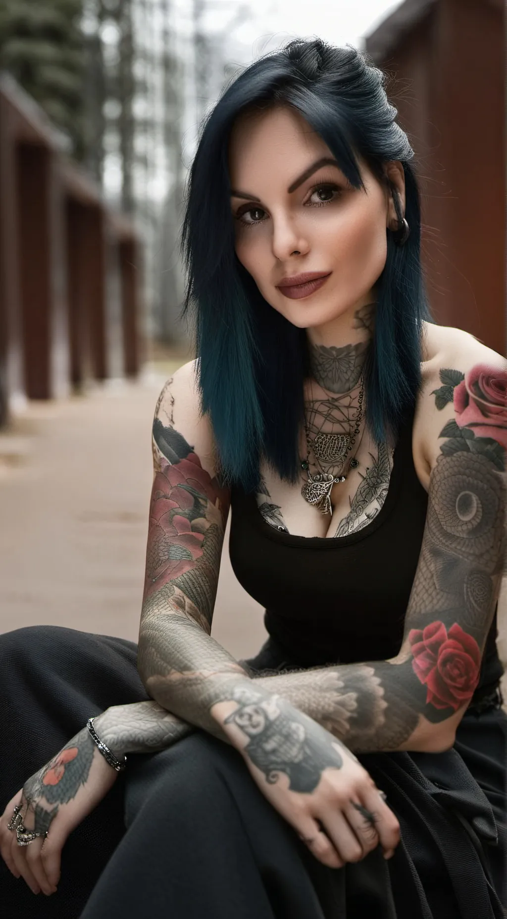 ai character: Payton  background