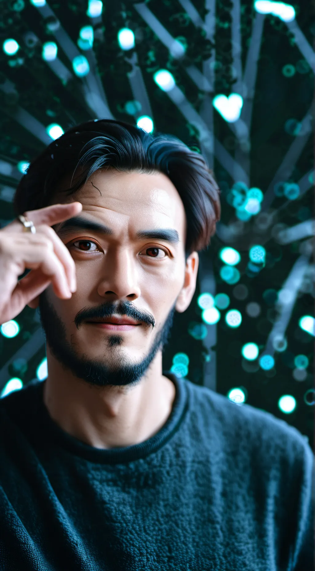 ai character: derek background