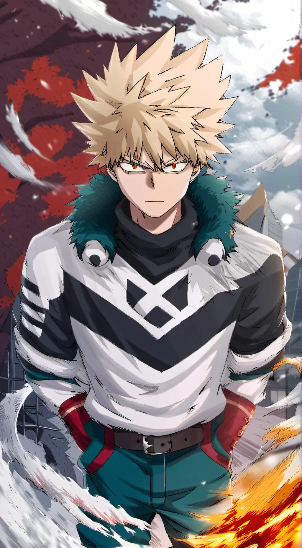 ai character: kastuki bakugo background