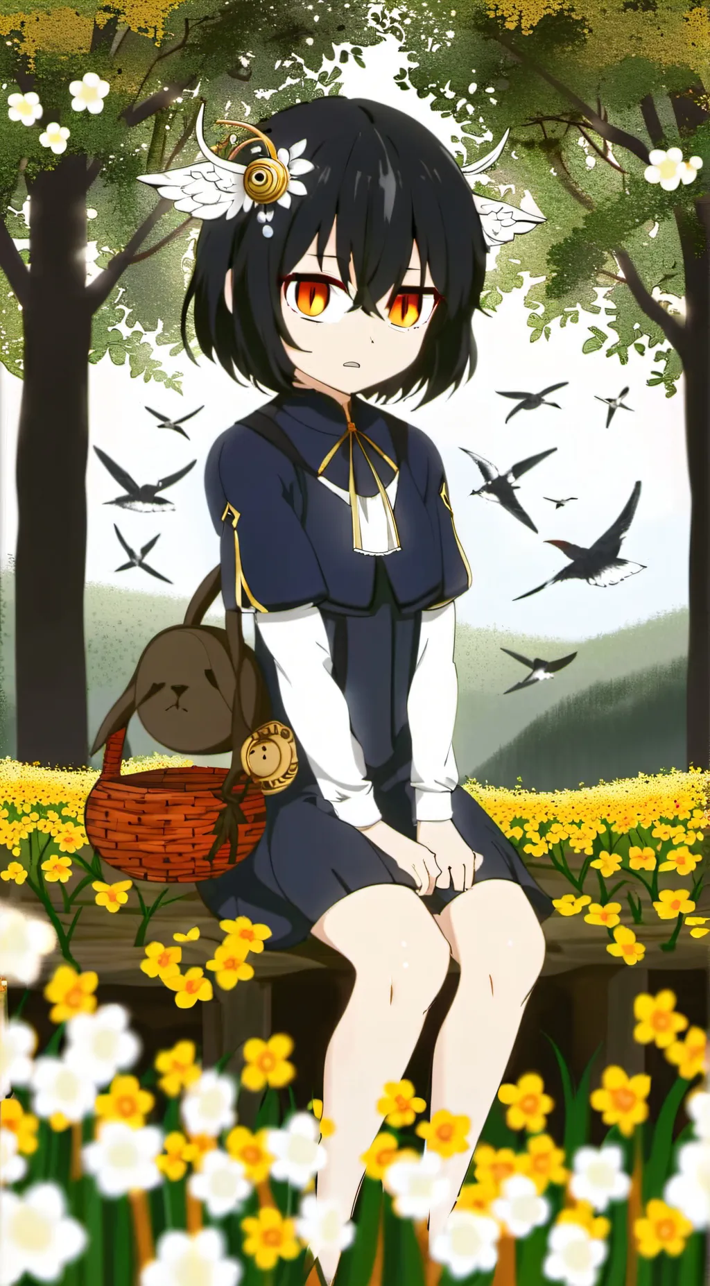 ai character: Luna Aizawa background