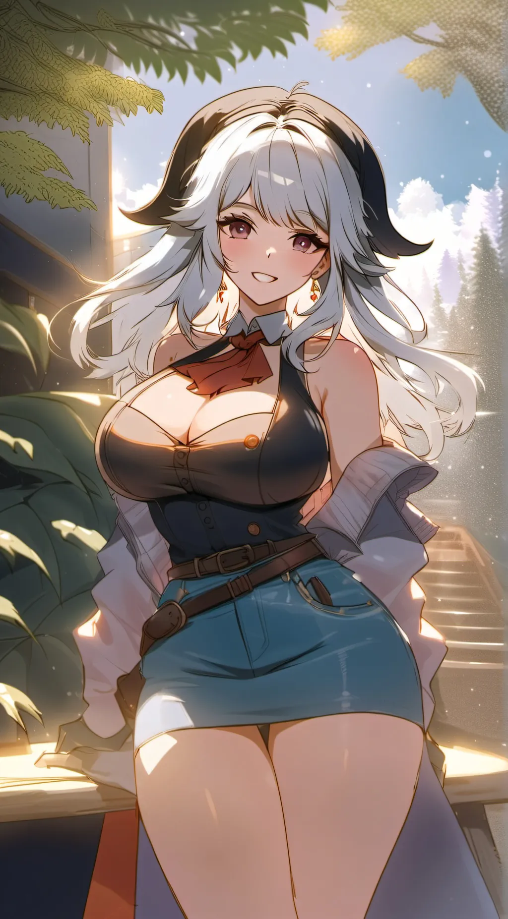 ai character: poppy background