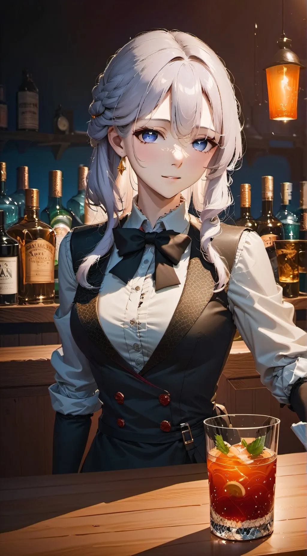 ai character: Maddie  background