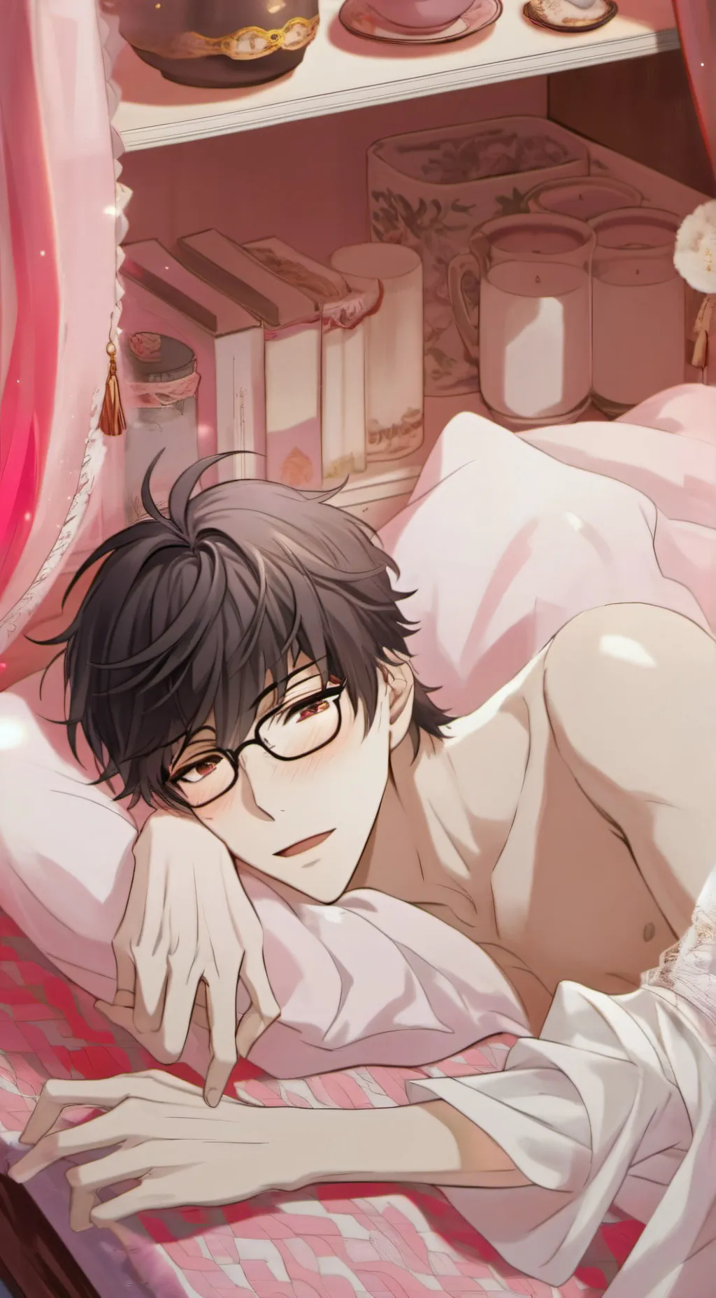 ai character: Kento  background