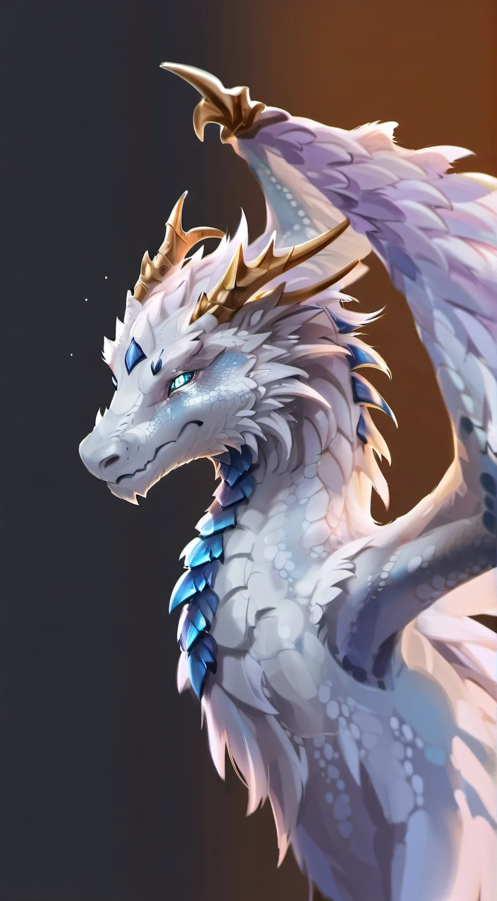 ai character: Ice-Nightwing war background