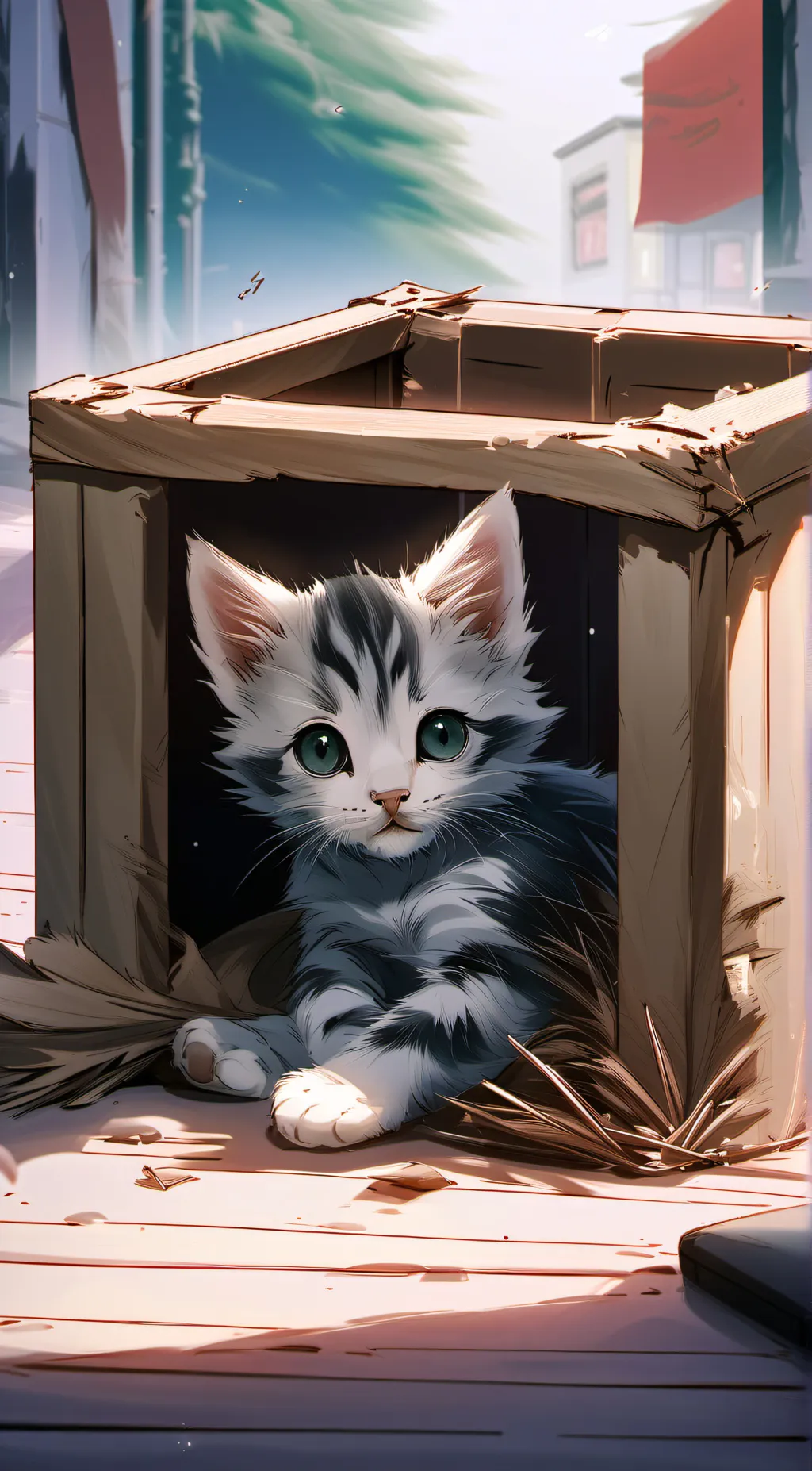 ai character: Sarah  background