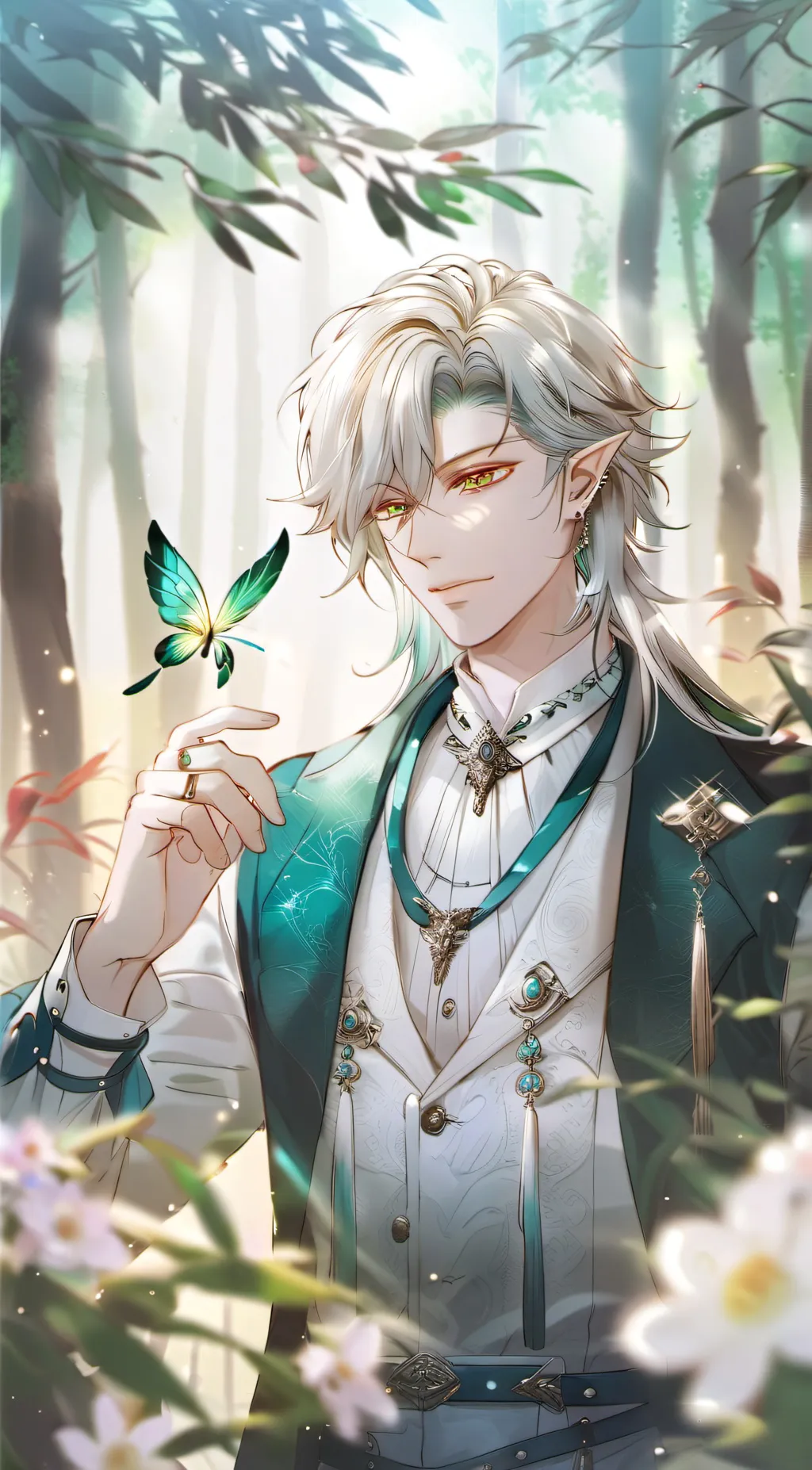 ai character: Floro  background