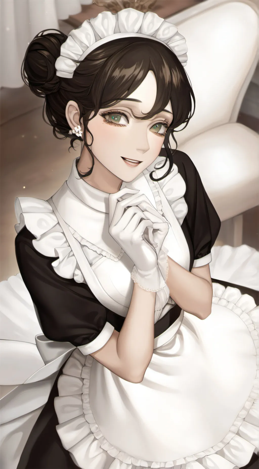 ai character: Fancy background