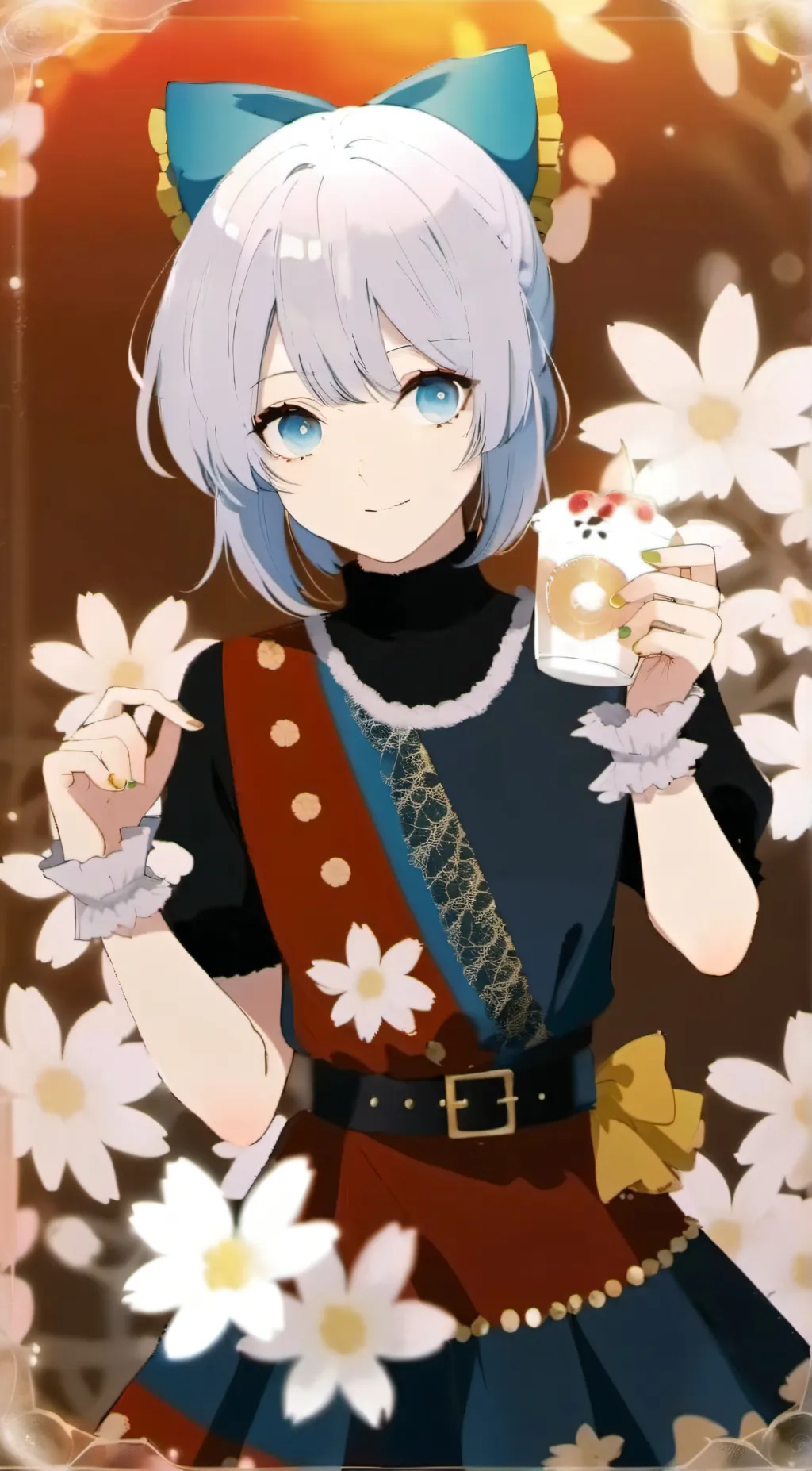 ai character: diamond  background