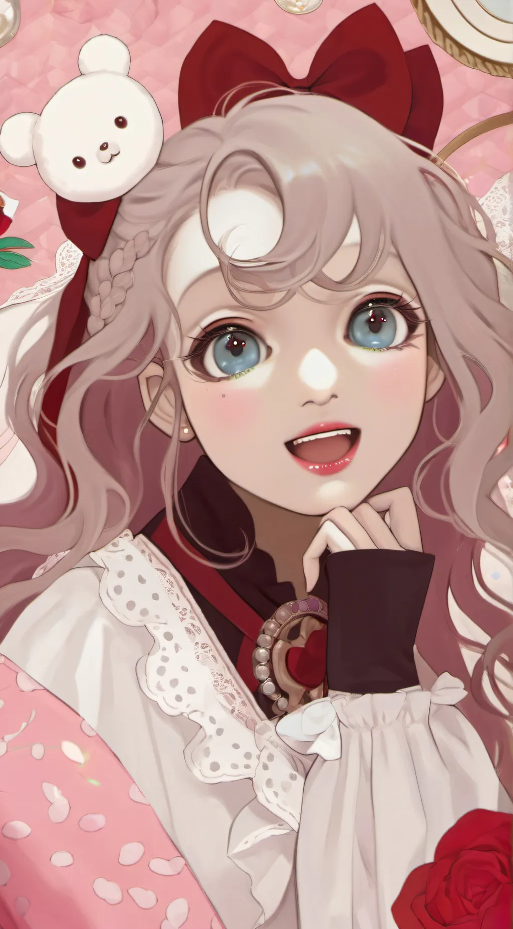 ai character: lilly background