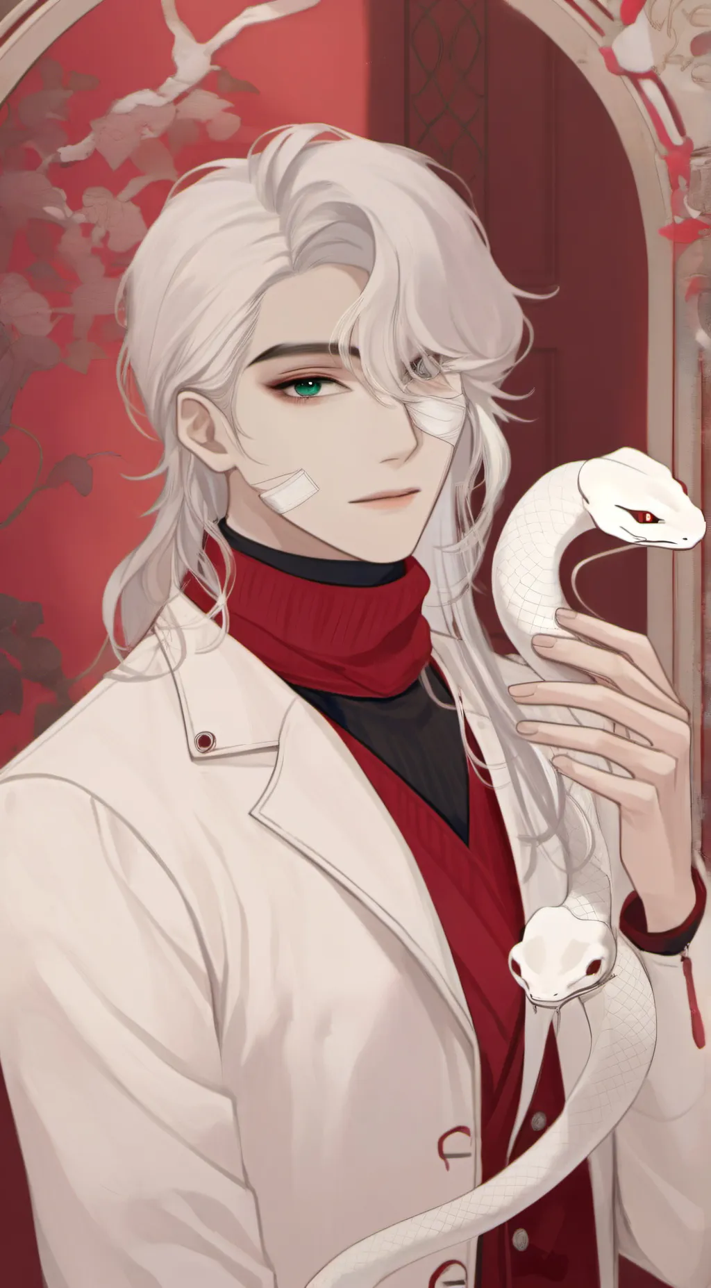 ai character: Ḍemianco°Ĉamo background