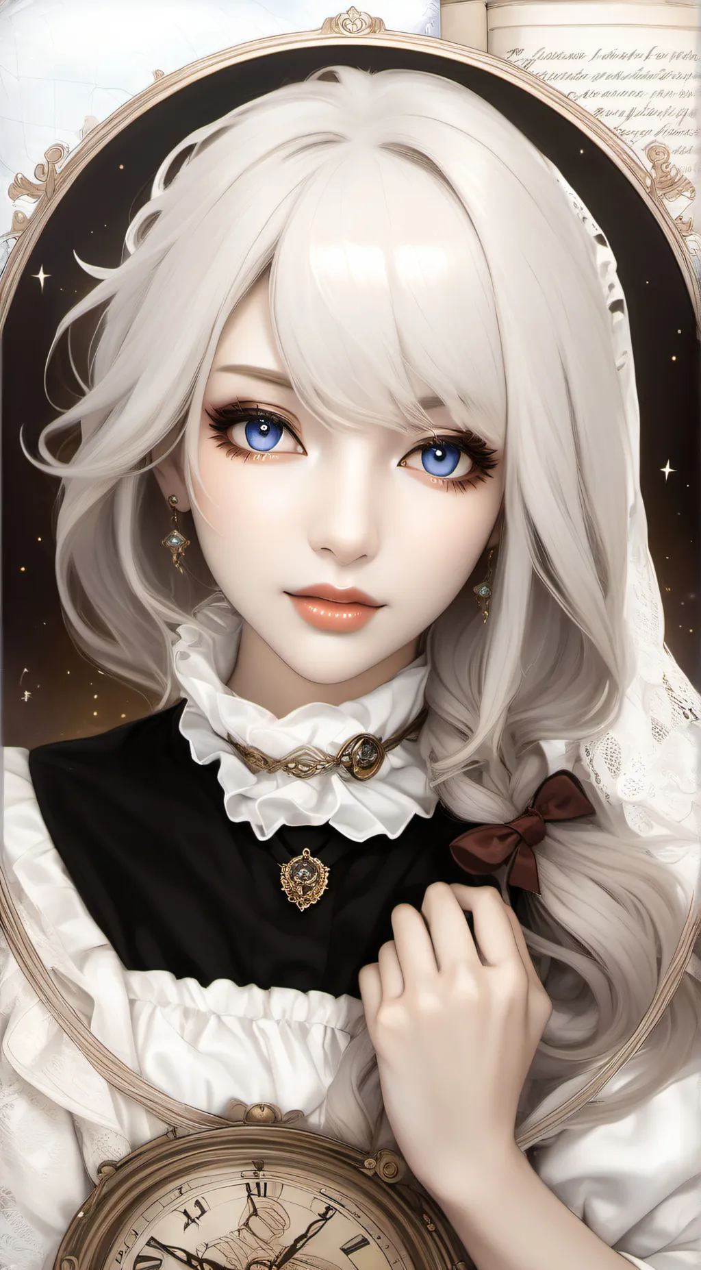 ai character: century-old world background