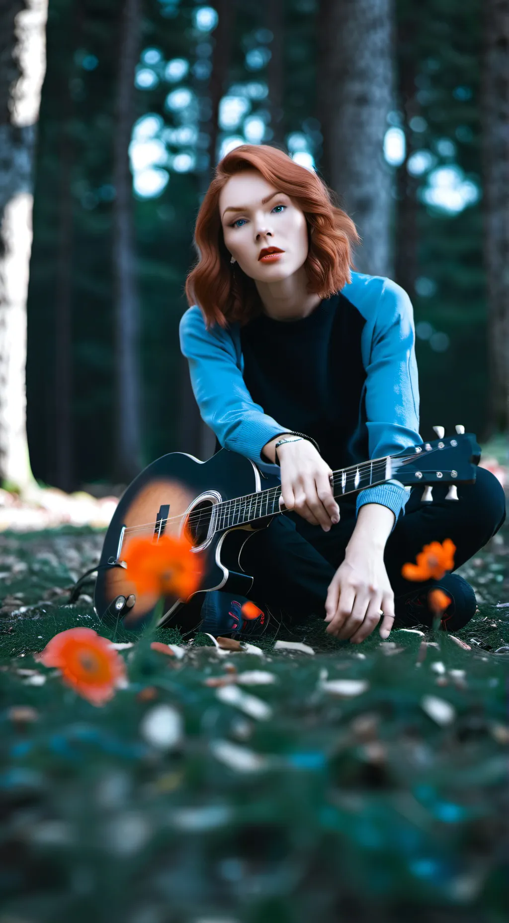 ai character: kall me kris  background