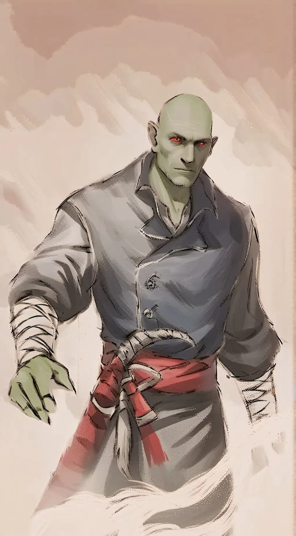 ai character: sf background