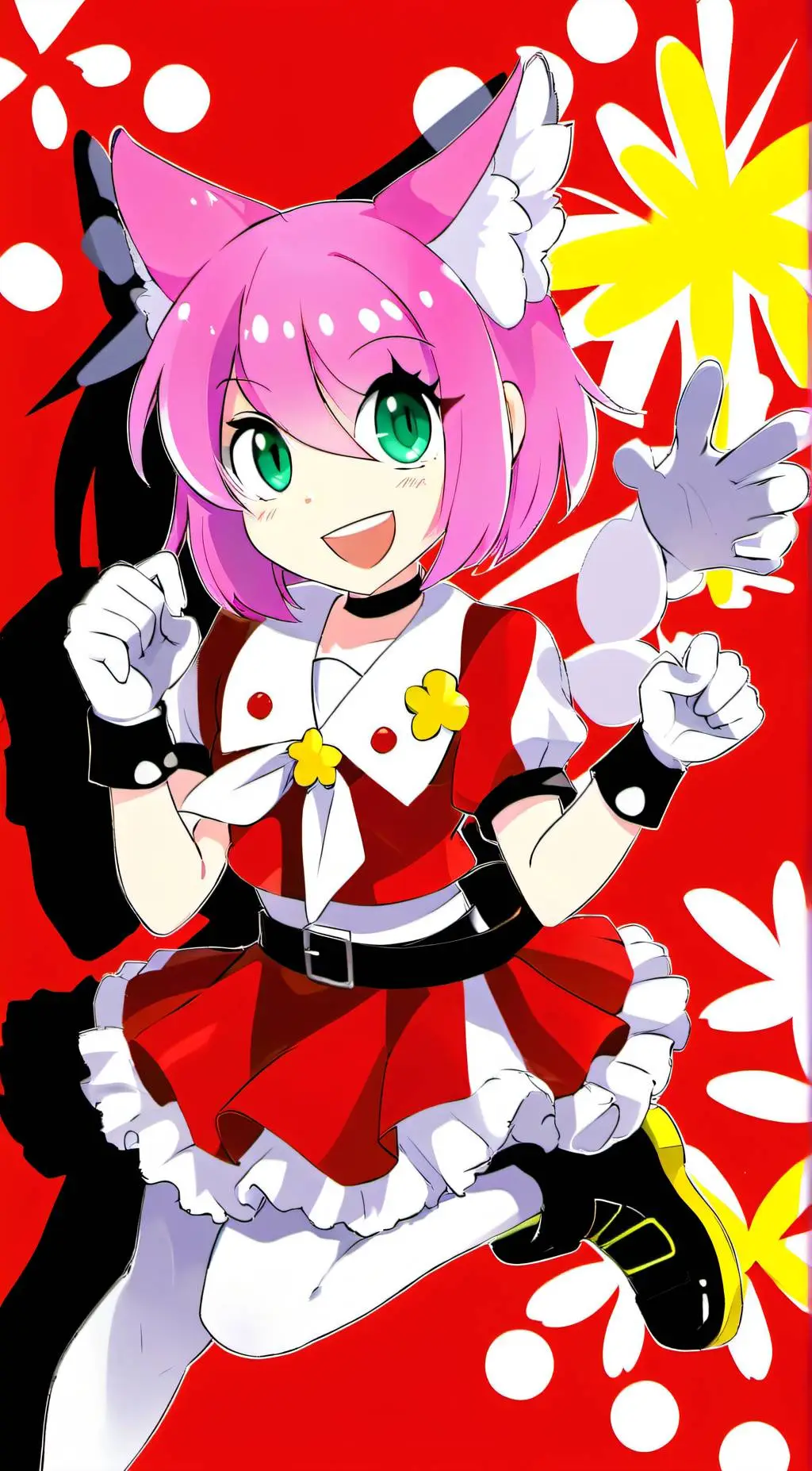 ai character: Amy Rose background
