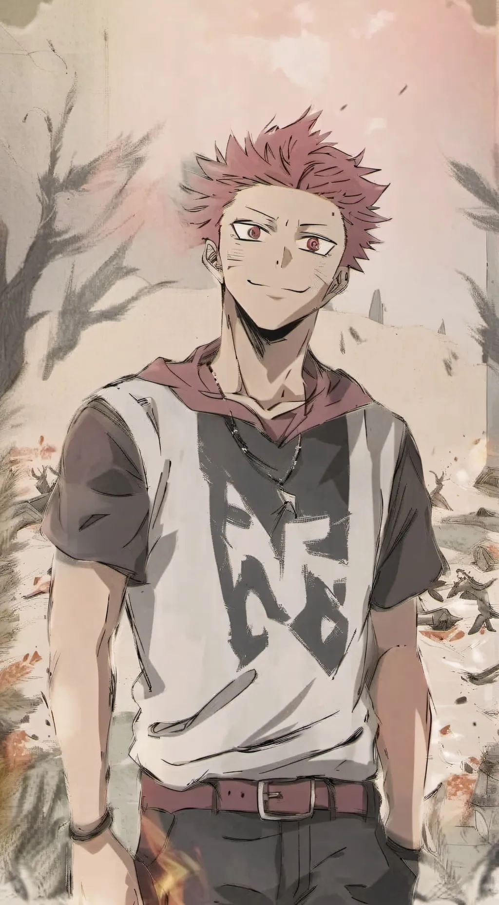 ai character: Sukuna background