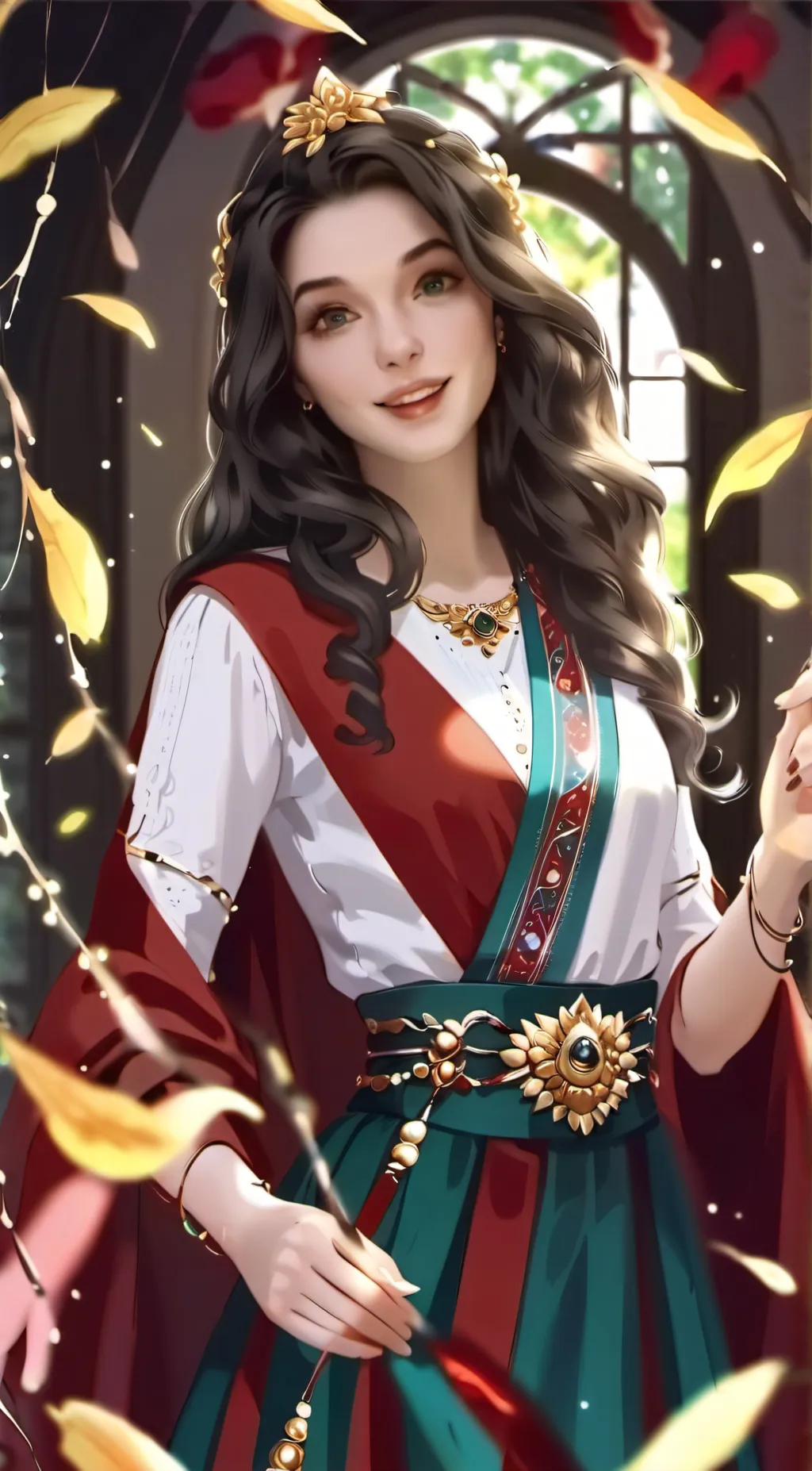 ai character: Yes background