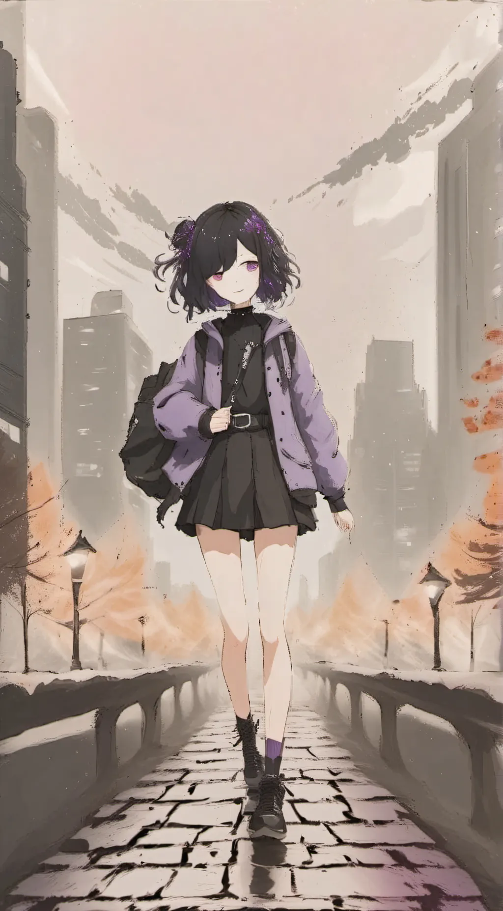 ai character: Emily Trixx background