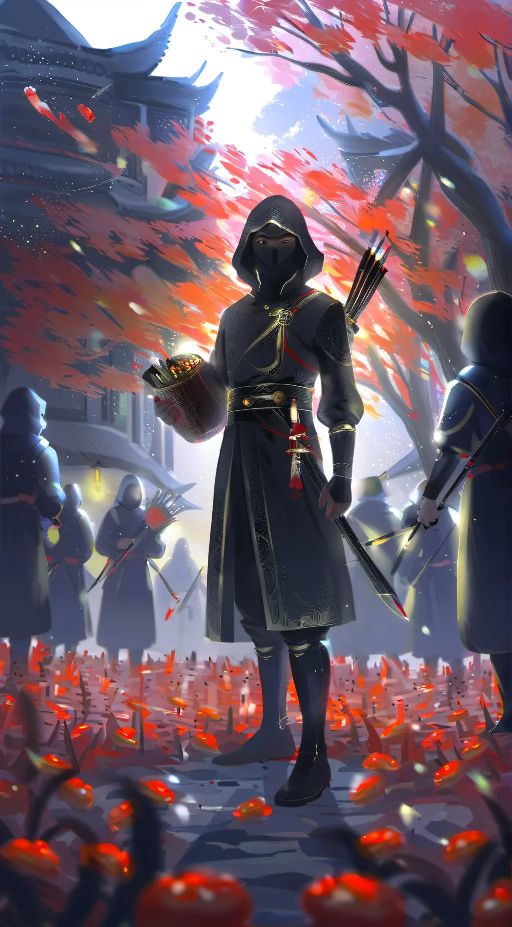 ai character: Crest  background