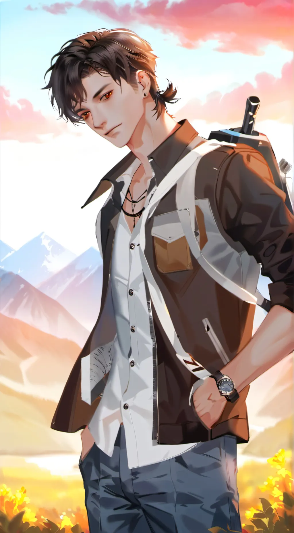 ai character: Sam background