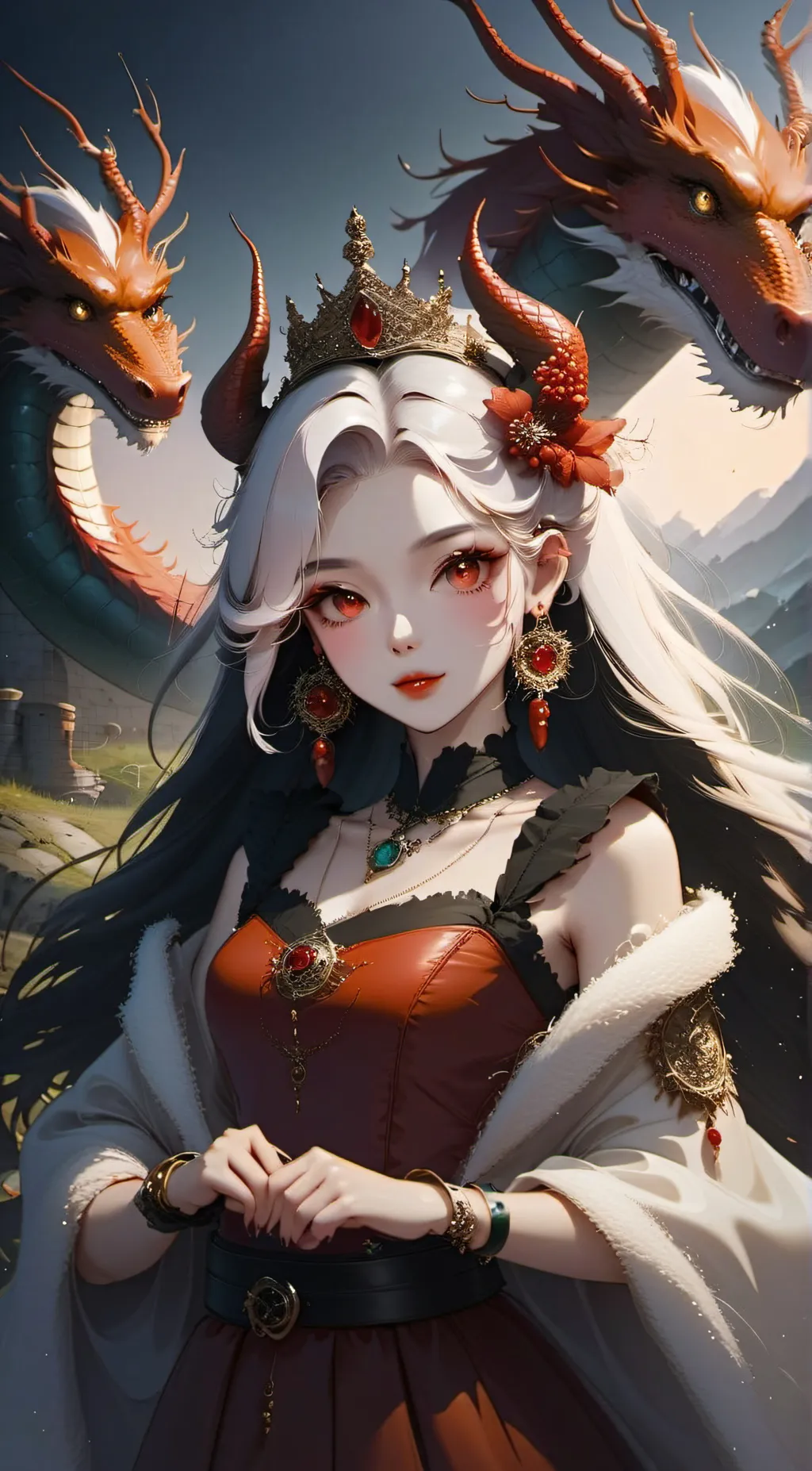 ai character: milla background