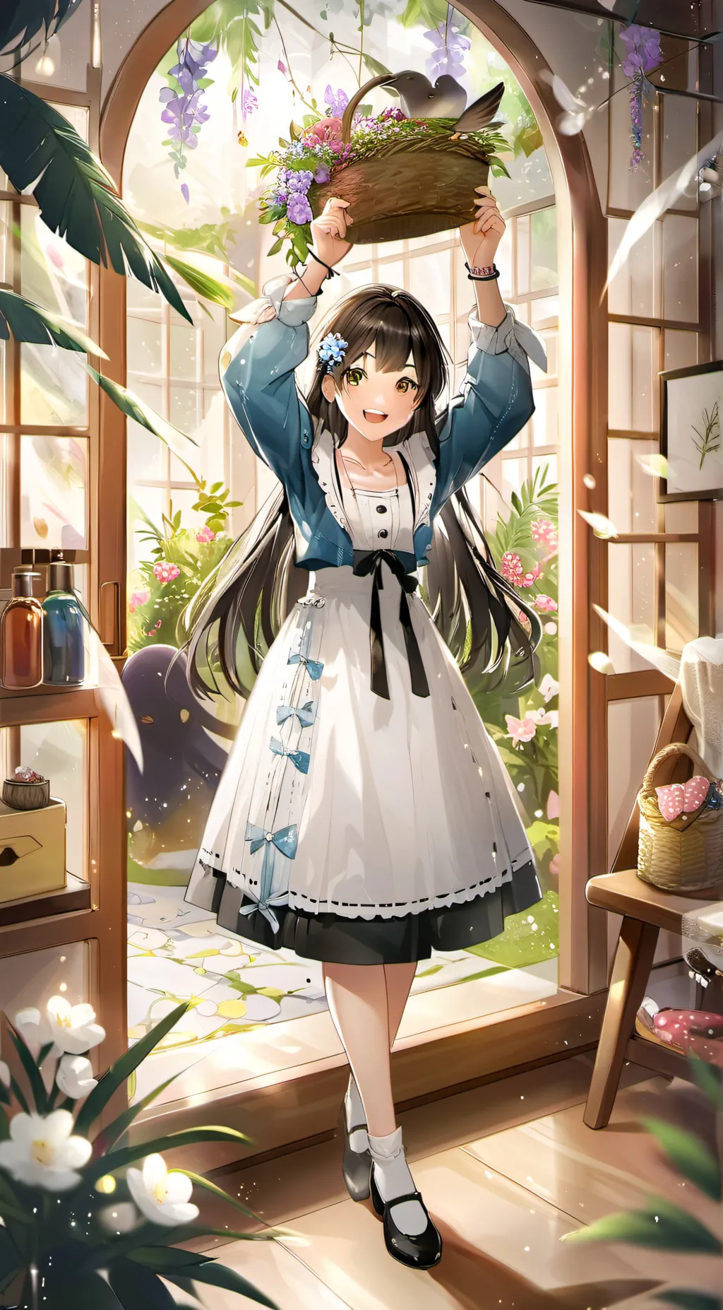 ai character: Lily background