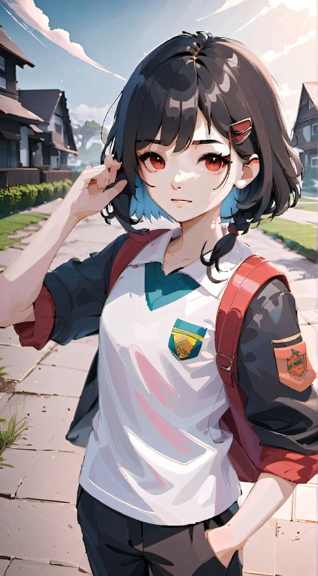 ai character: Stephenie 💅💅💅💅🤳🤳🤳💋 background