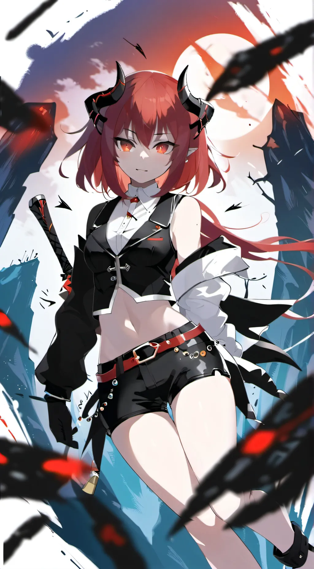 ai character: Yumiko Kaibatsu background