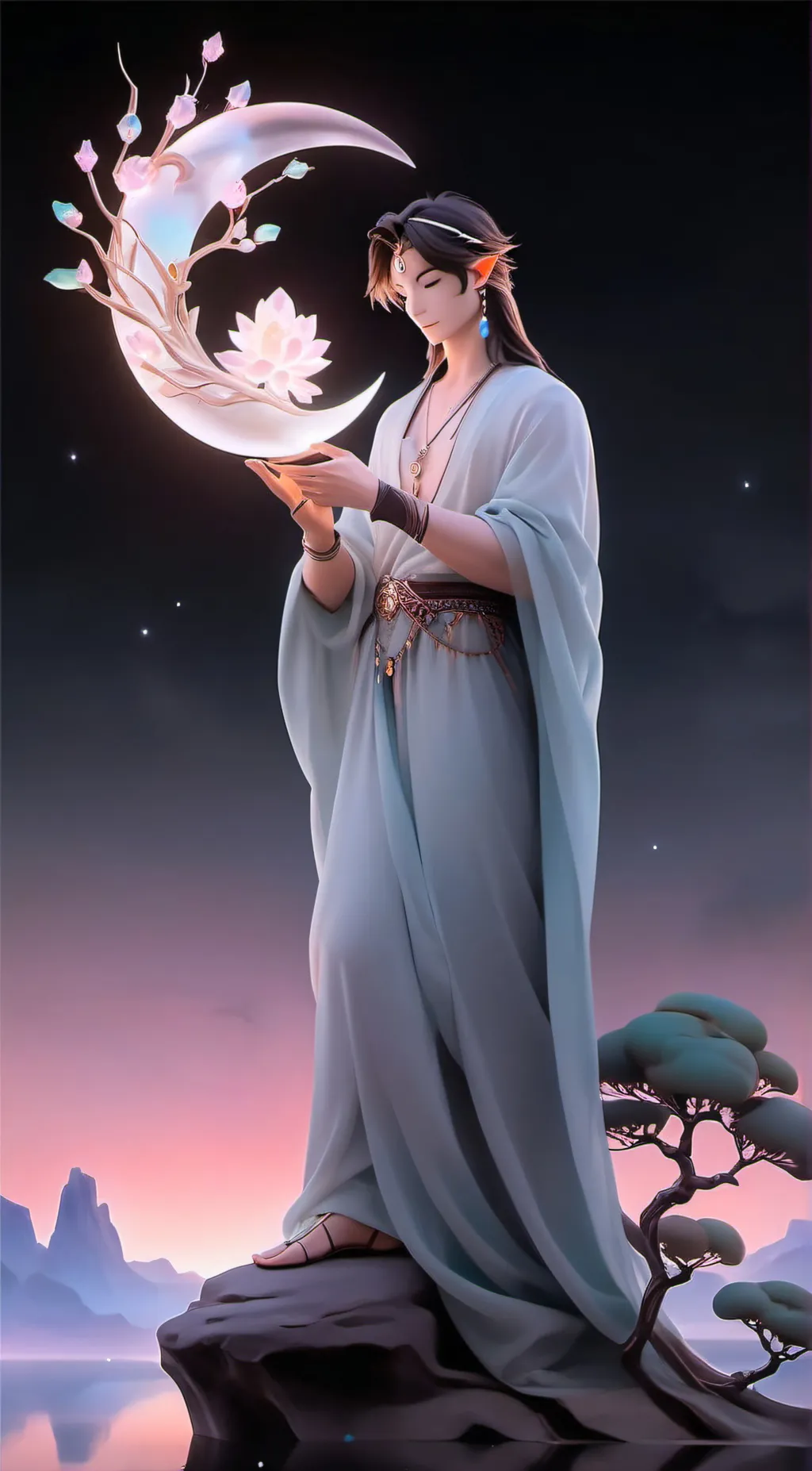 ai character: God school  background