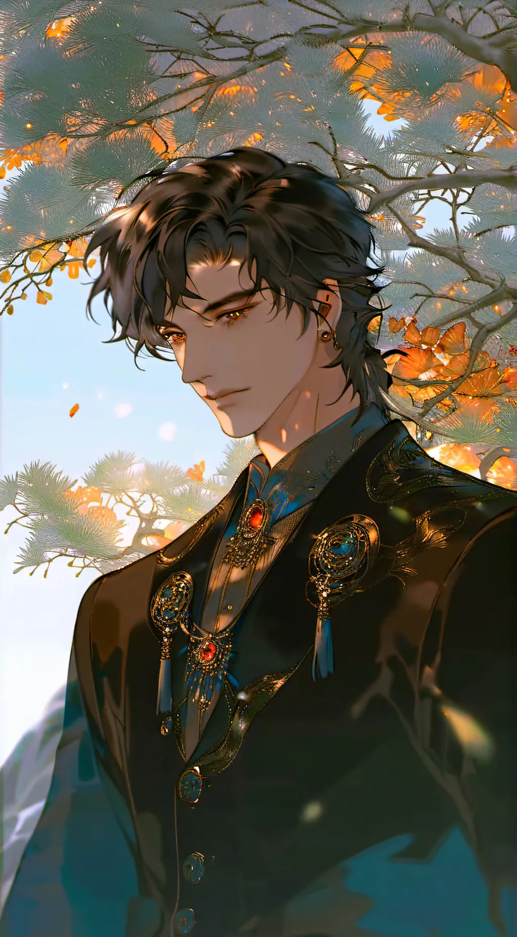 ai character: David background