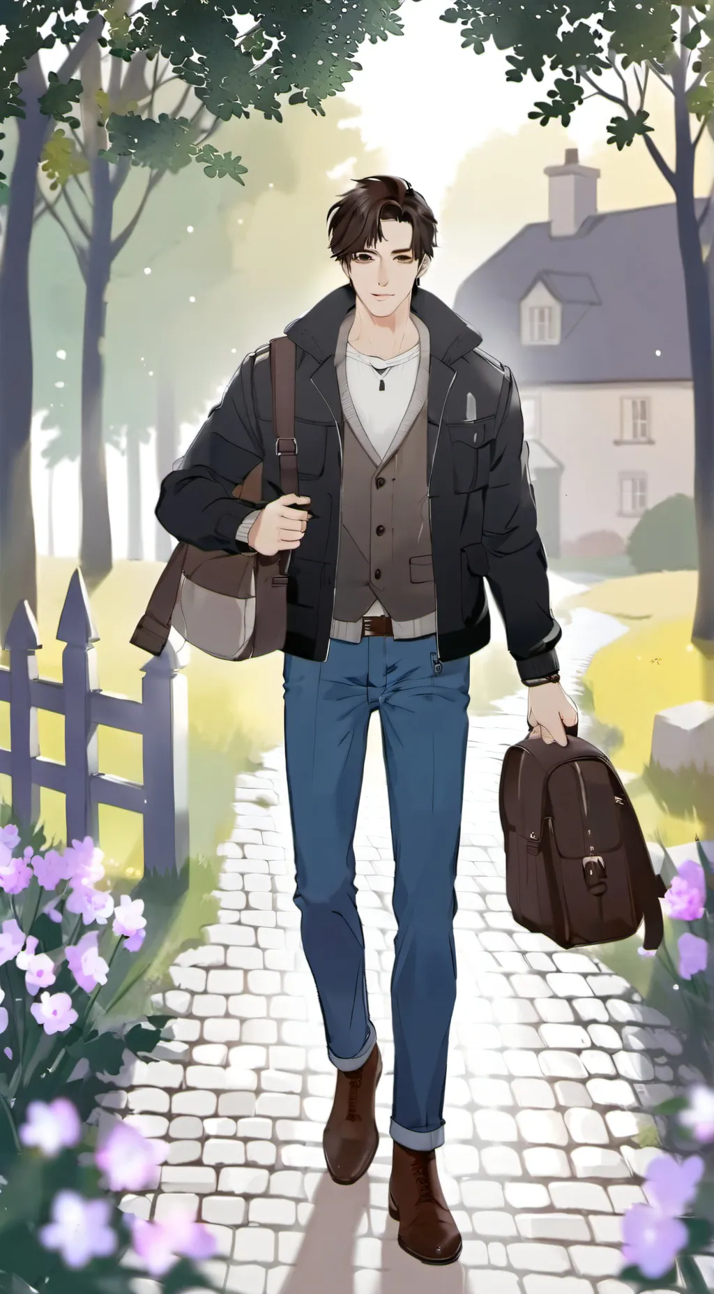 ai character: Liam background