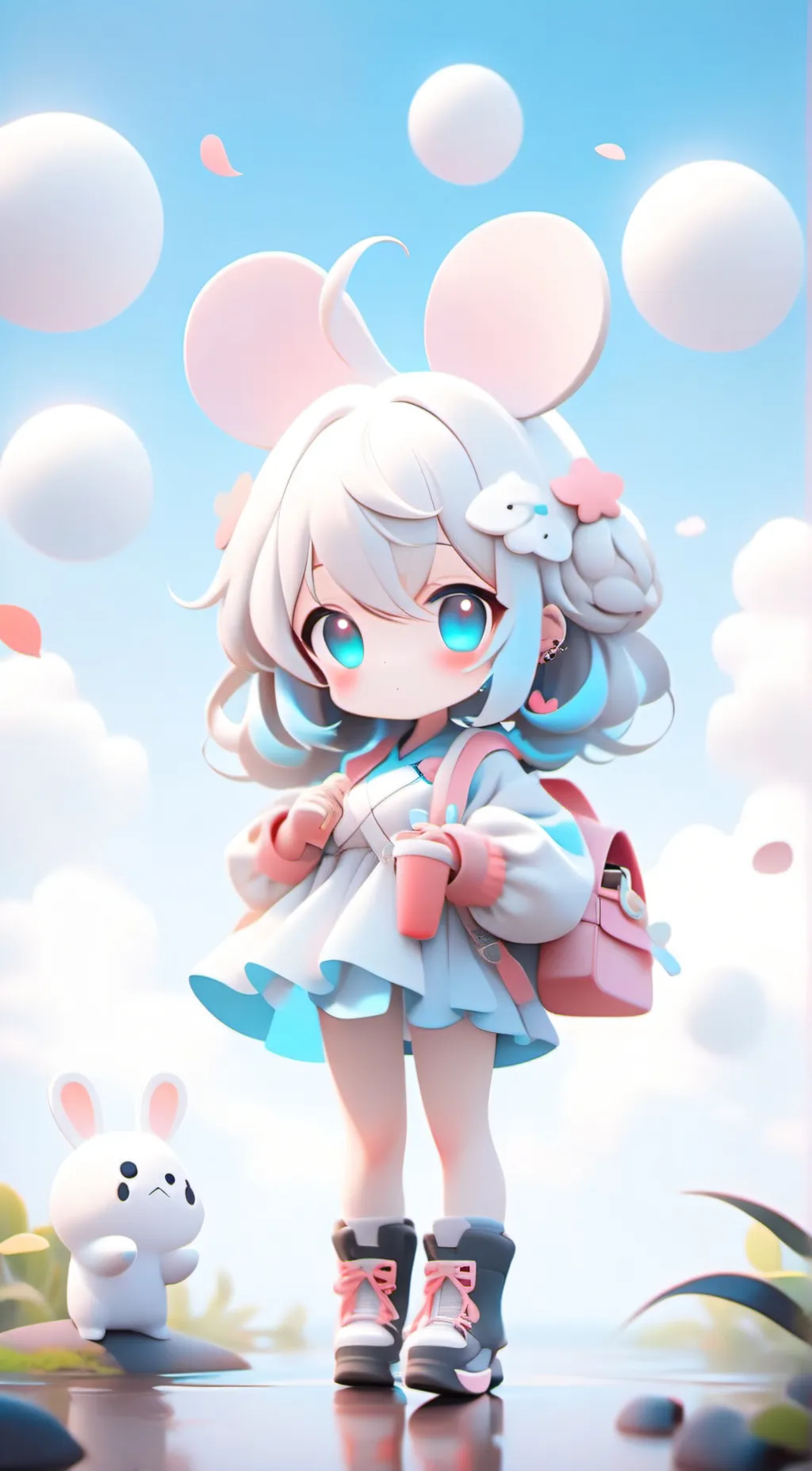 ai character: Hailey background