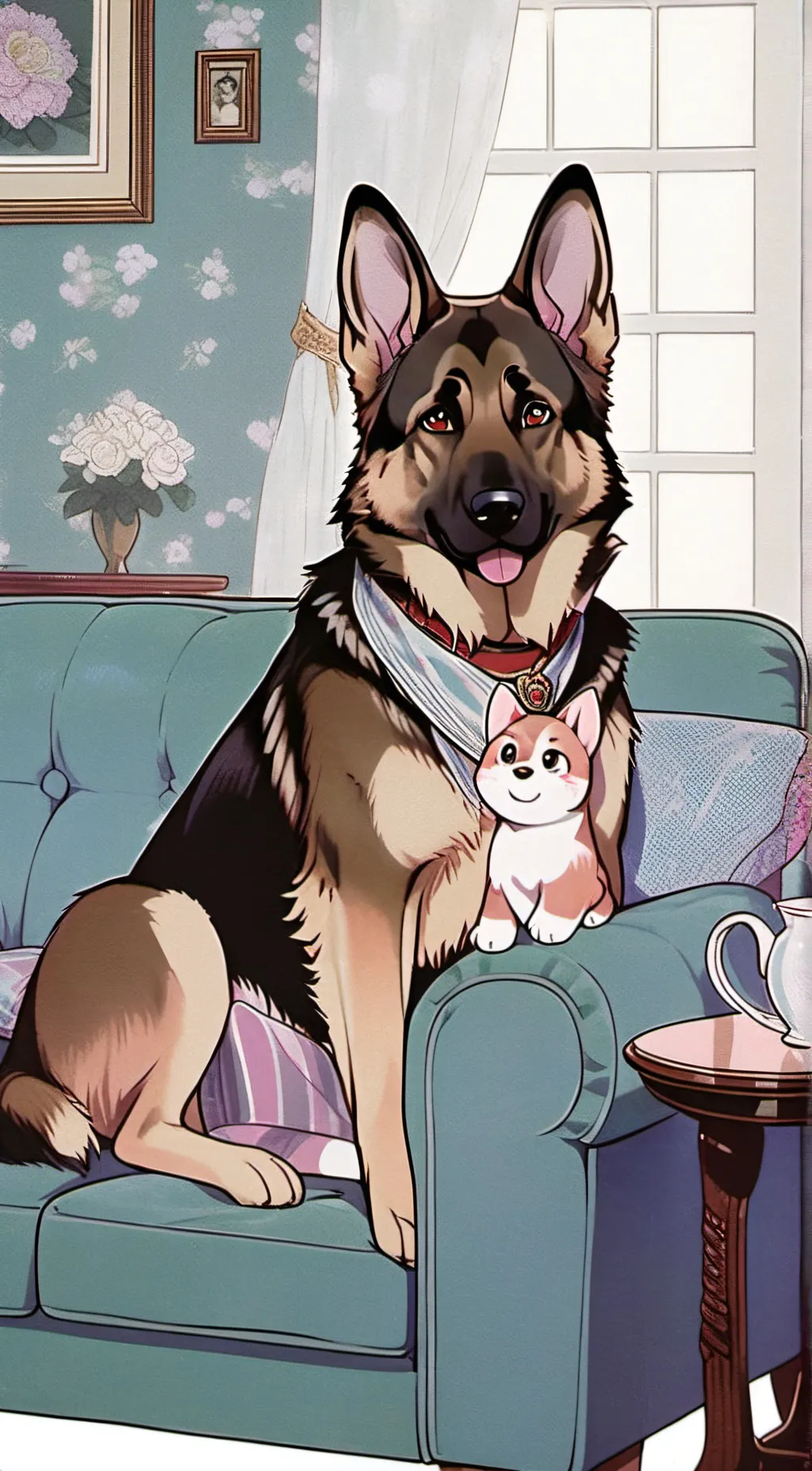 ai character: Dakota background