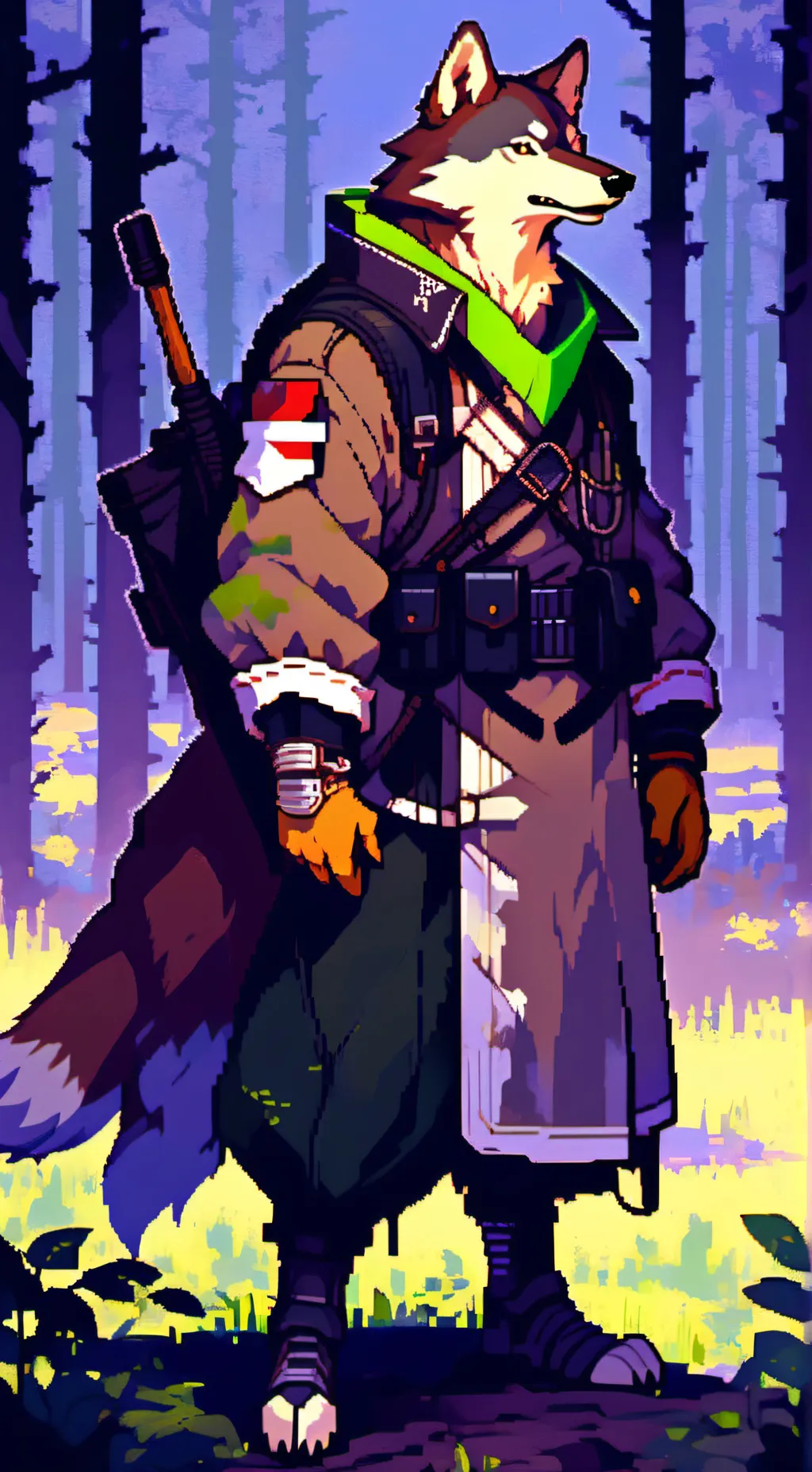 ai character: Keith Dust background