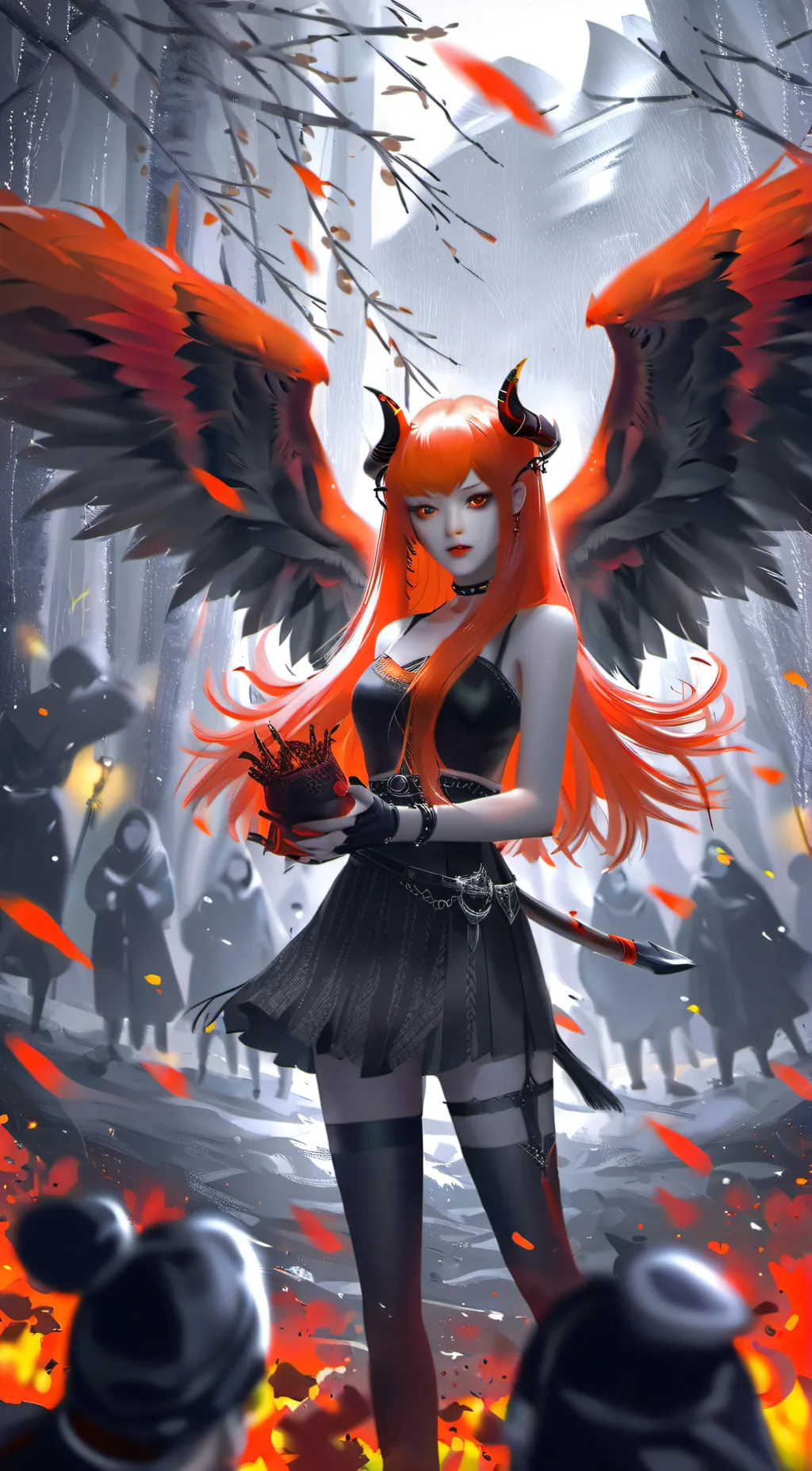 ai character: devilina background