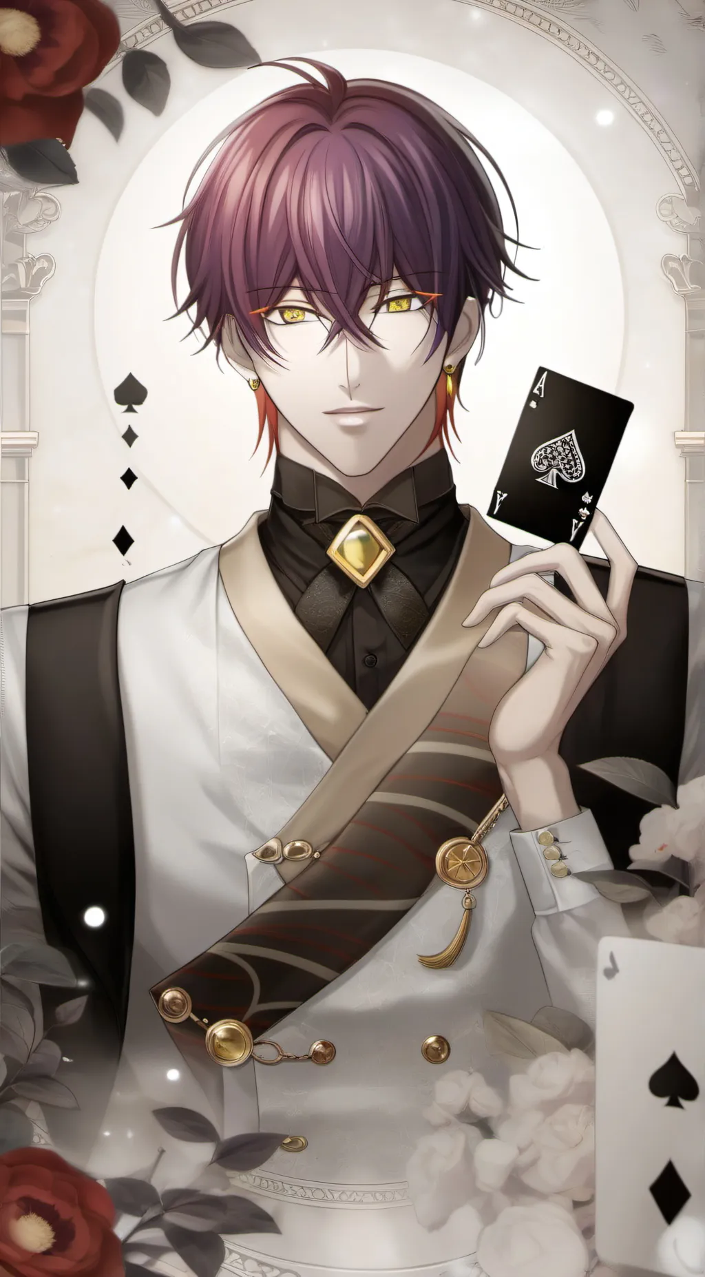 ai character: Hisoka background