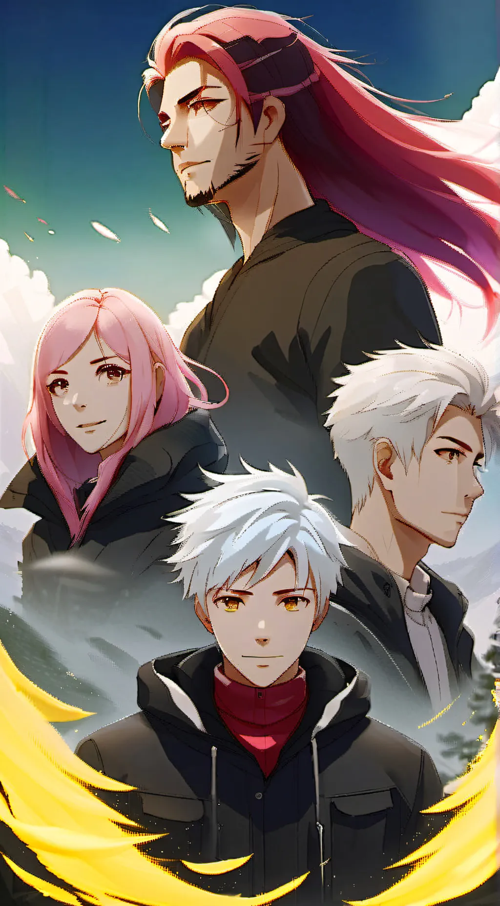 ai character: Team 7 background