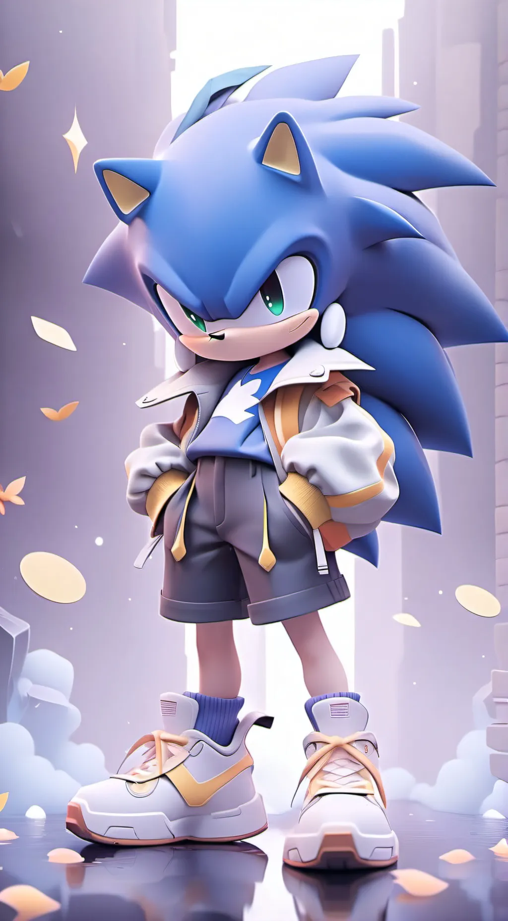 ai character: sonic background