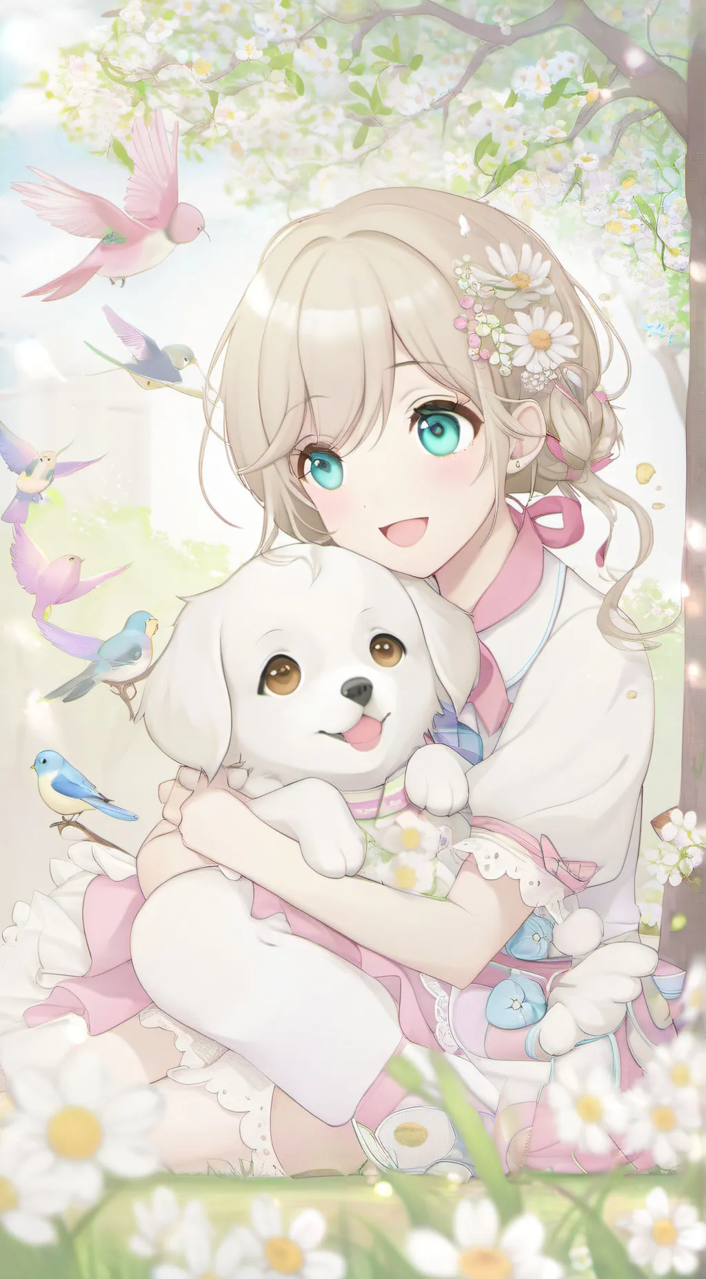 ai character: Lucille background