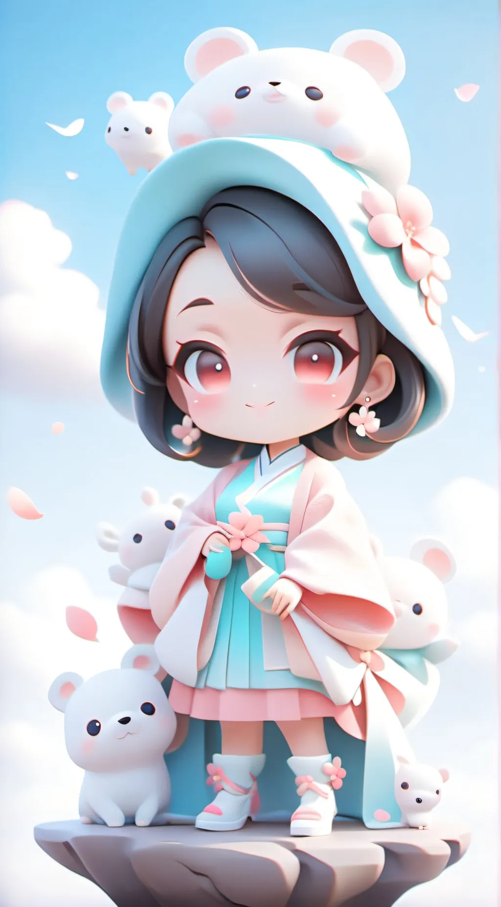 ai character: your baby girl:😔😭 background