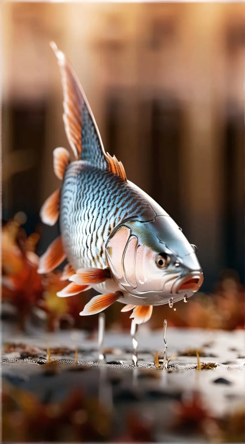 ai character: Buddy the Fish background