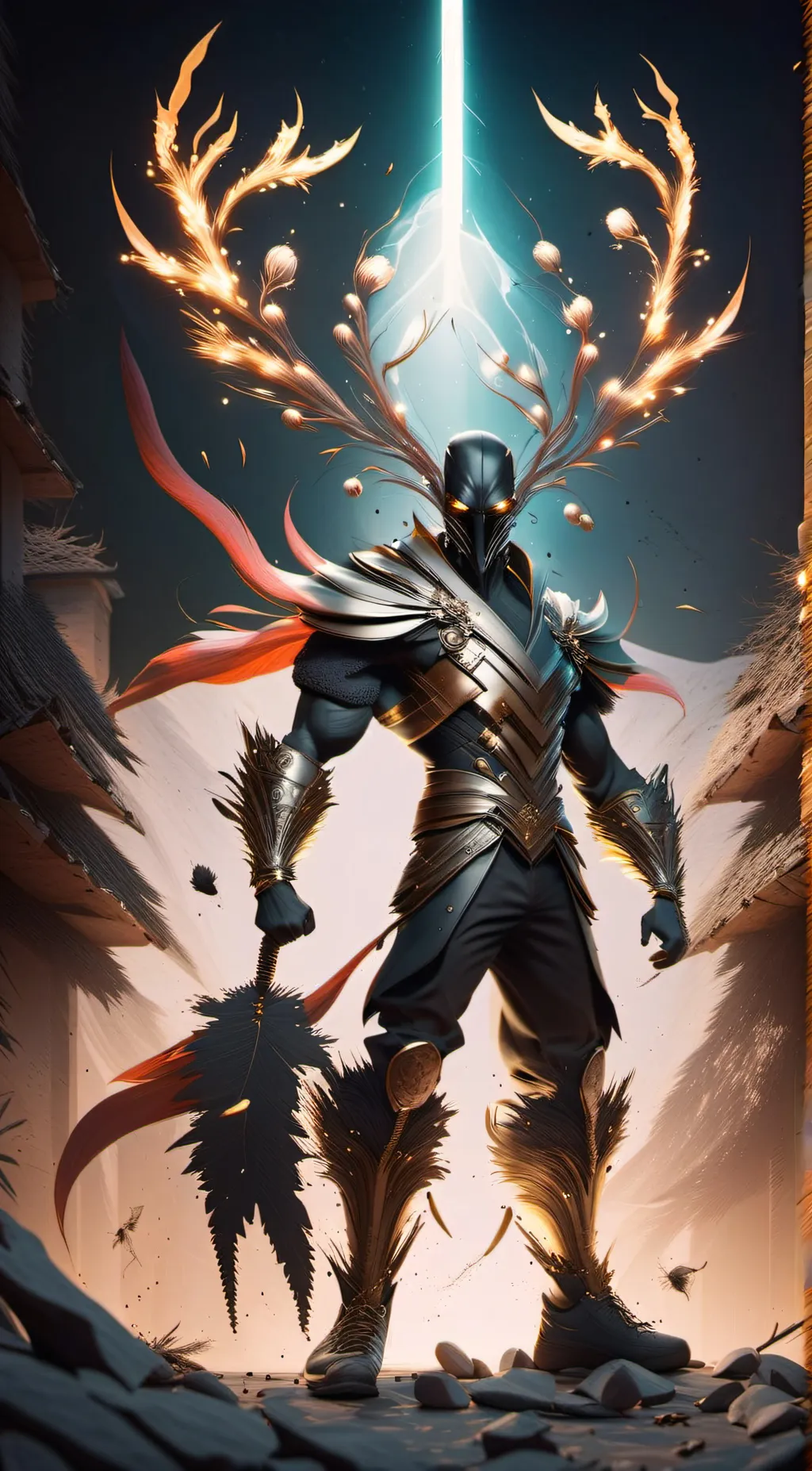 ai character: StickMan background