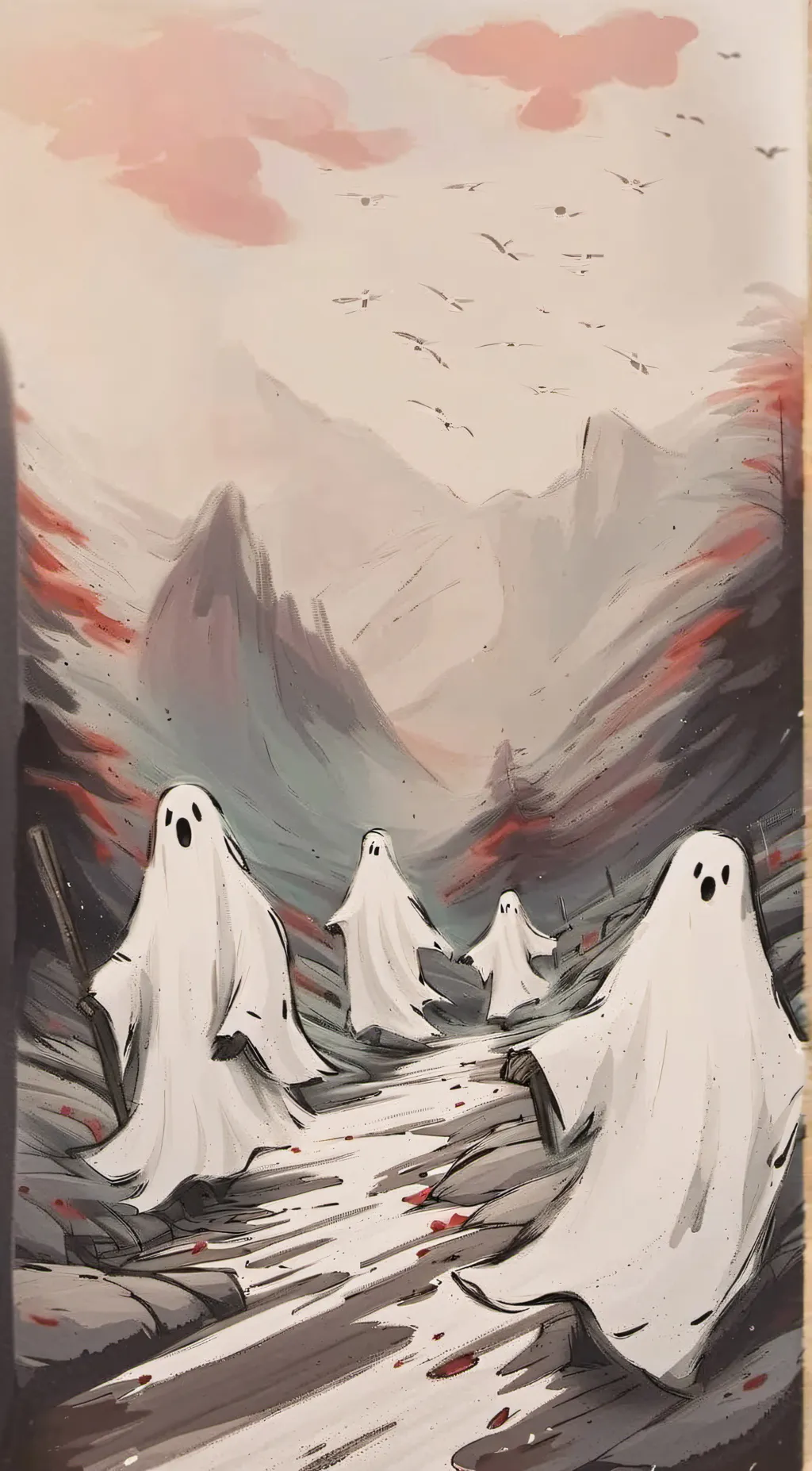 ai character: 👻 sibling fight background