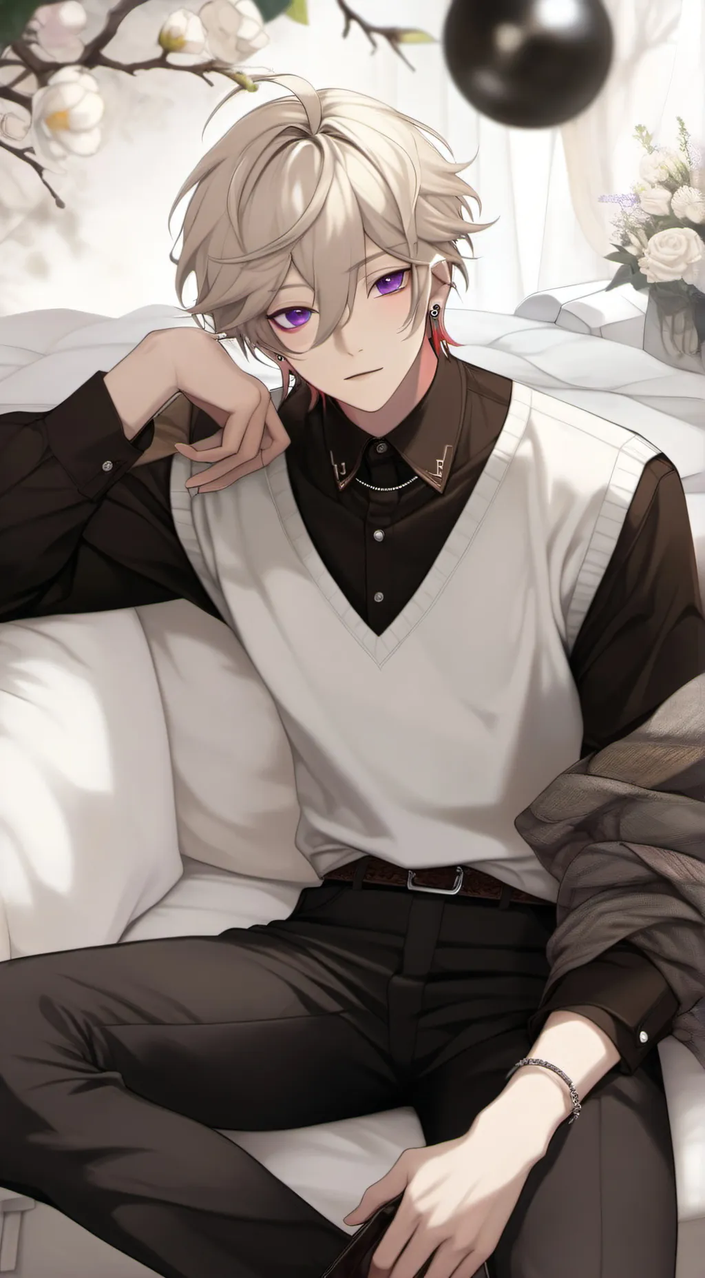 ai character: Lyney  background