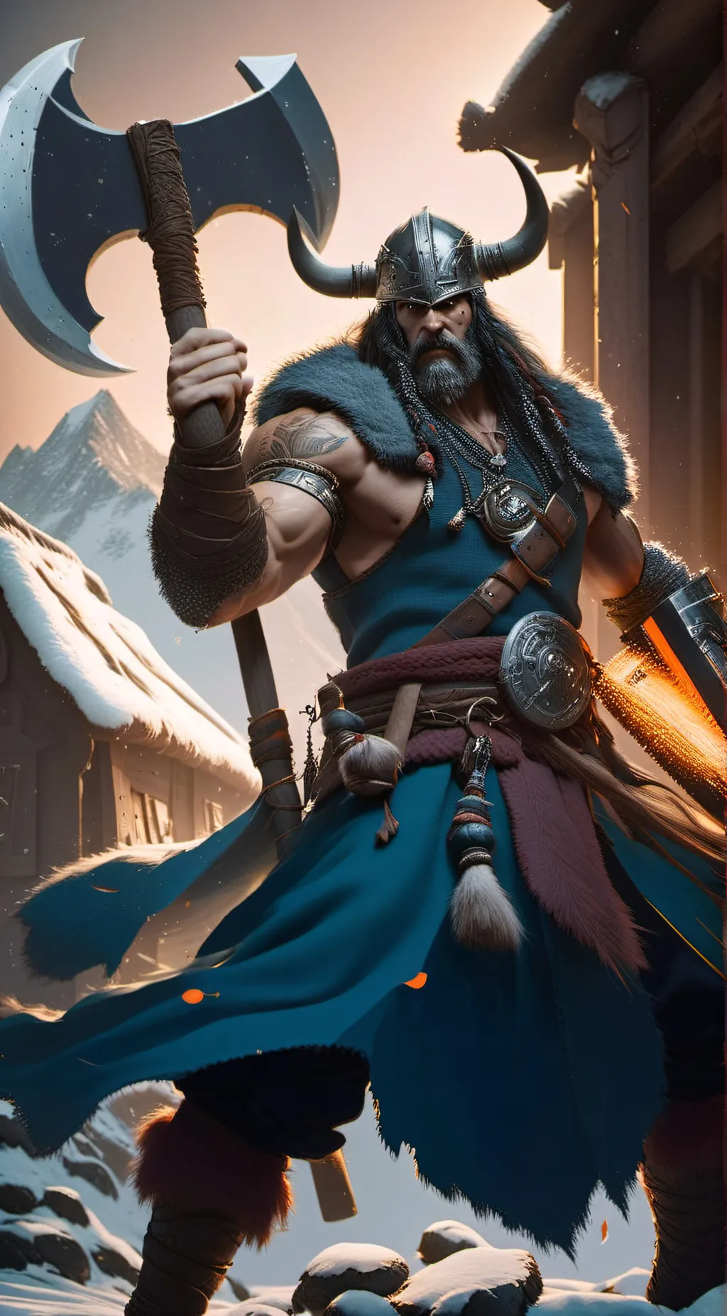 ai character: raider background