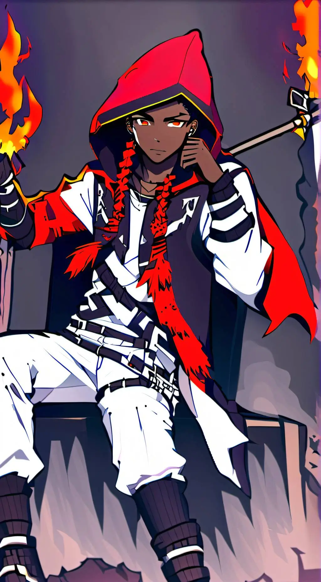 ai character: Akljkl background