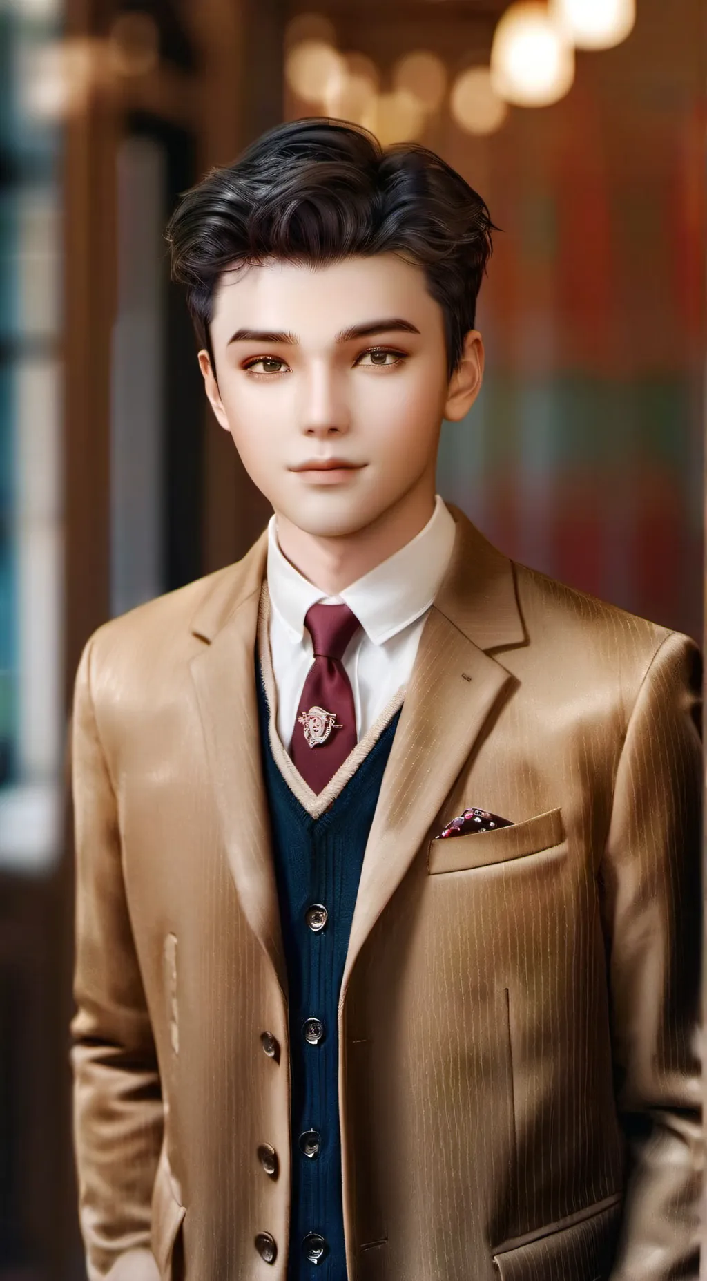 ai character: Magnus  background