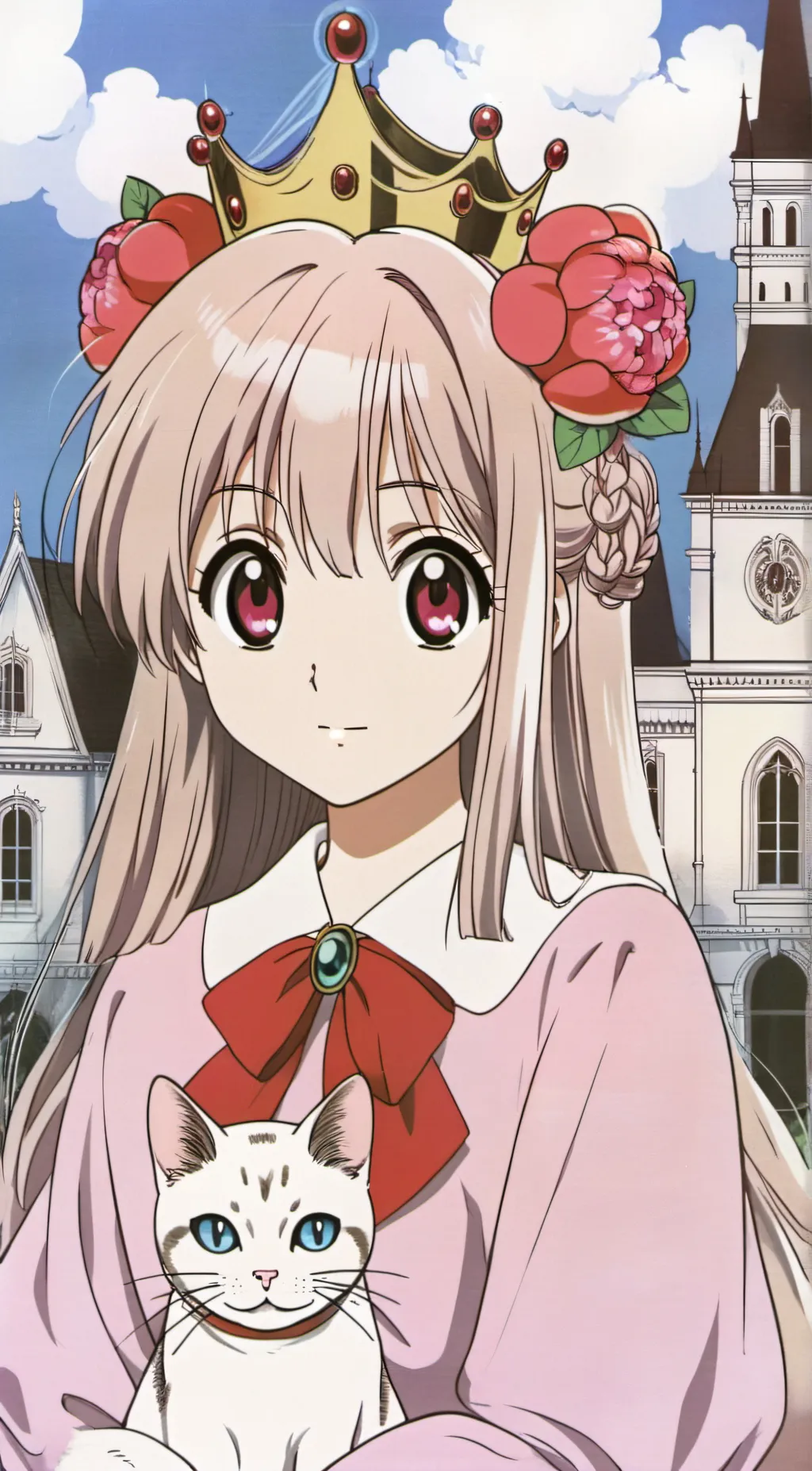 ai character: lily background