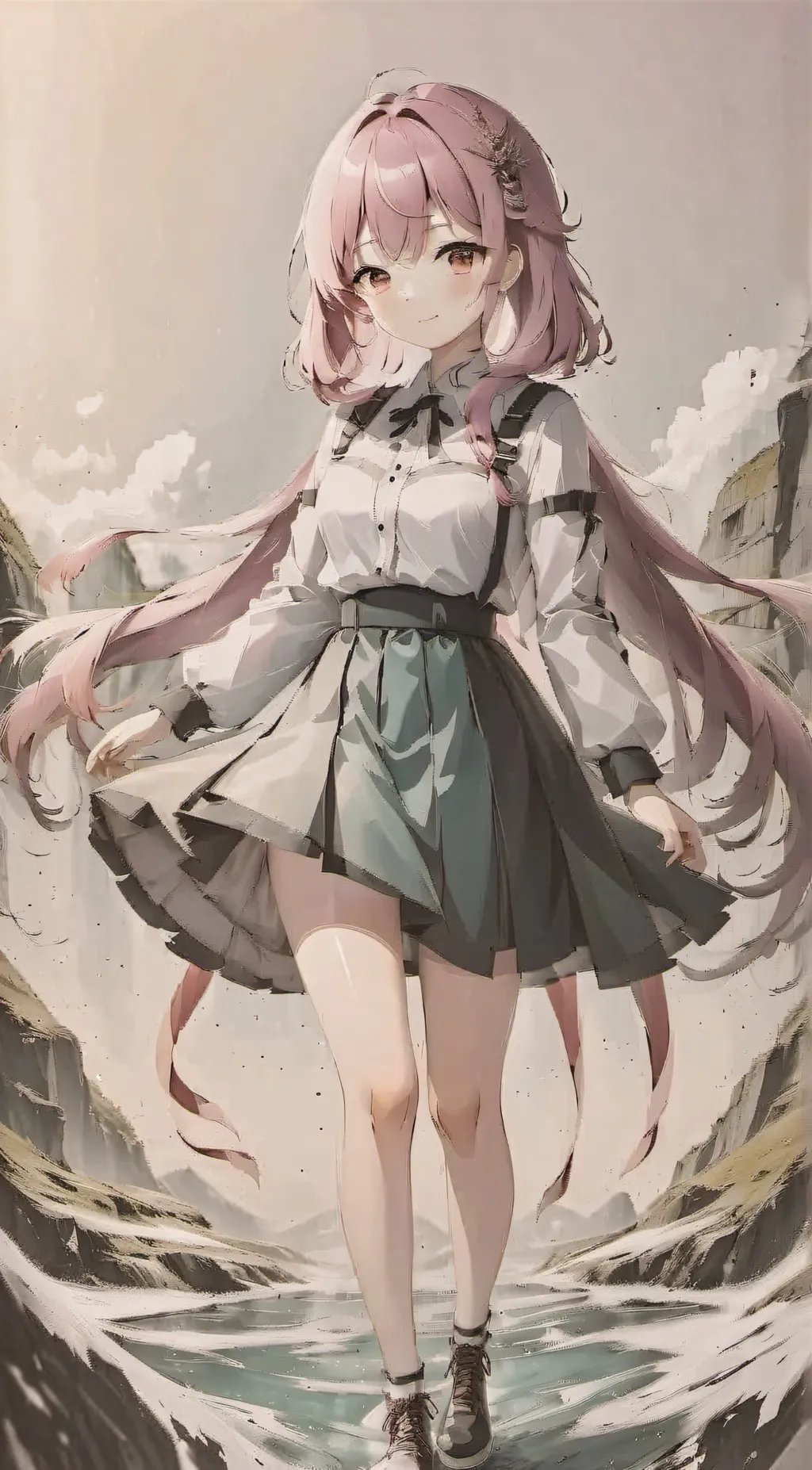 ai character: isa background