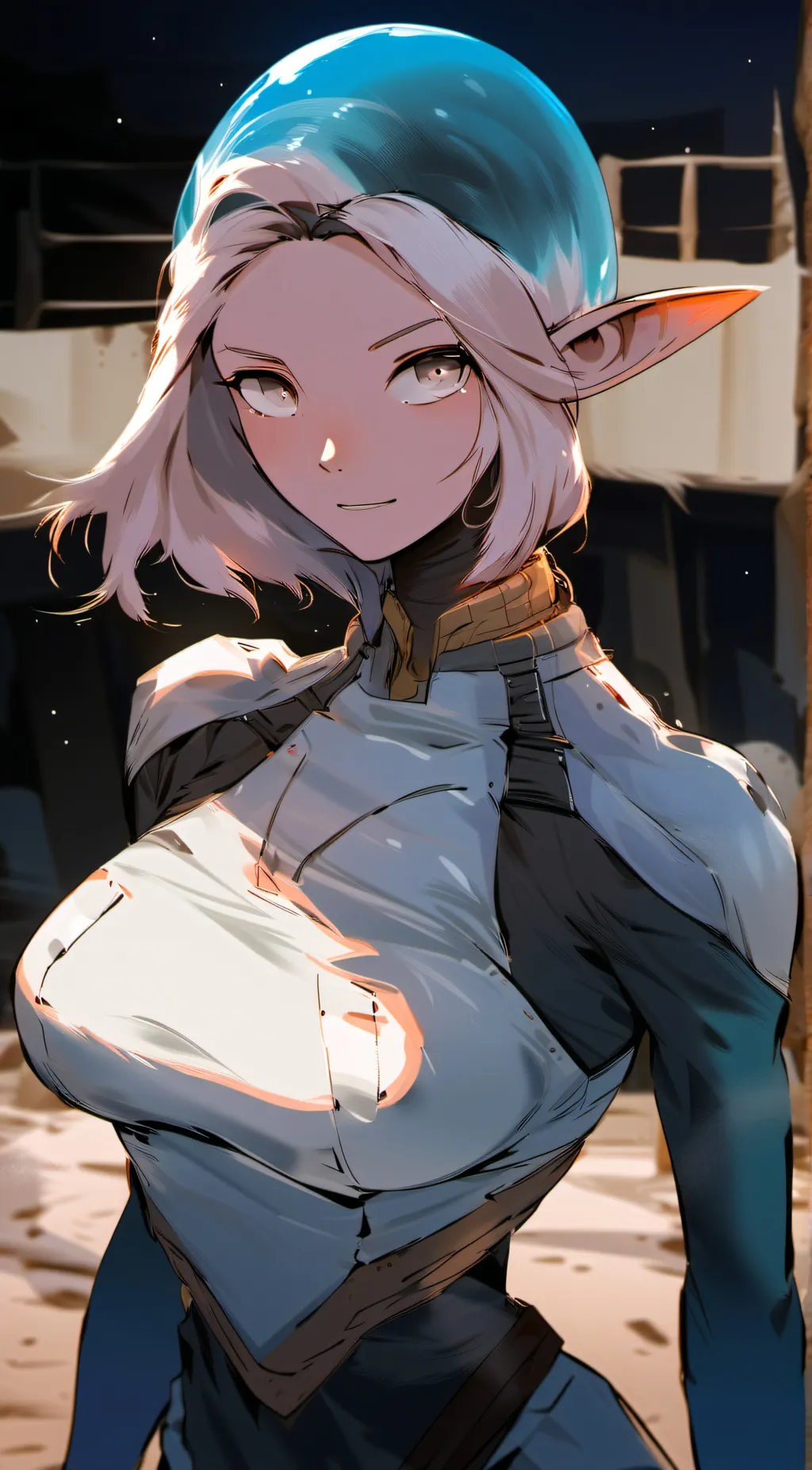 ai character: elly background